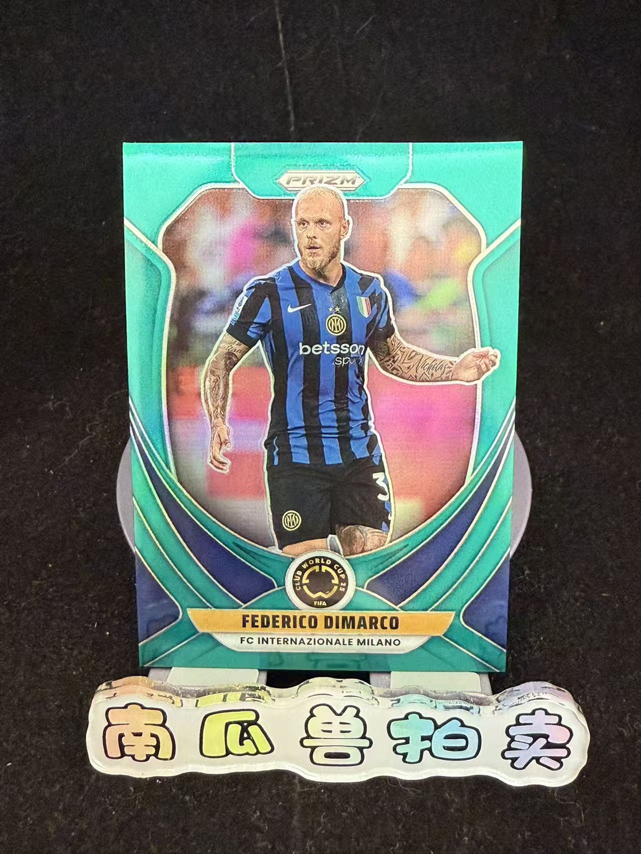 2025 Panini Prizm Federico Dimarco 世俱杯PZ 国际米兰 迪马尔科 99编 青折 折射 不保卡品 南瓜兽瓜哥11.20