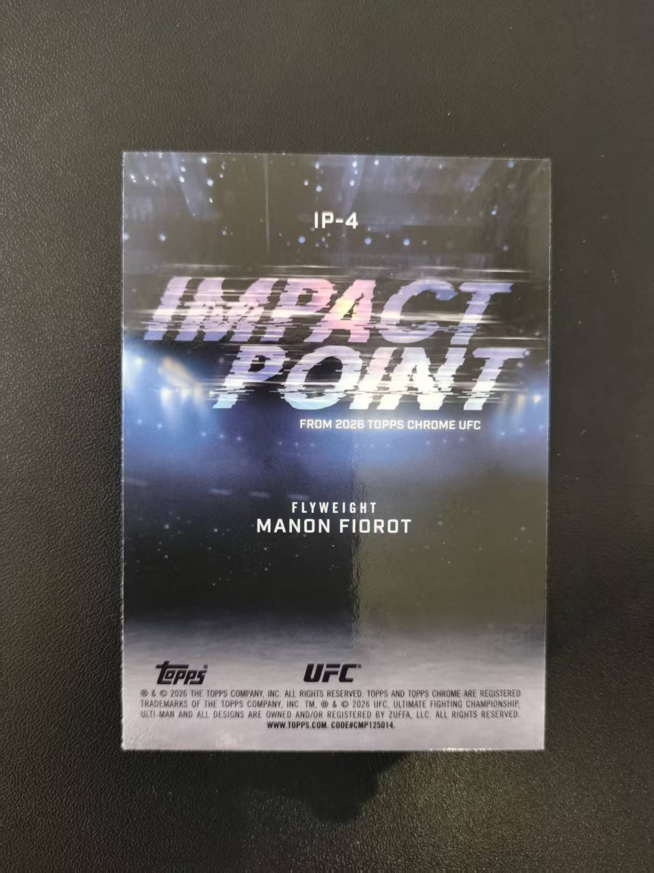 2026 Topps Chrome Manon Fiorot 曼侬费奥洛特 TC格斗 UFC 冲击点 收藏凑套 卡品如图 免费代拍CLB32