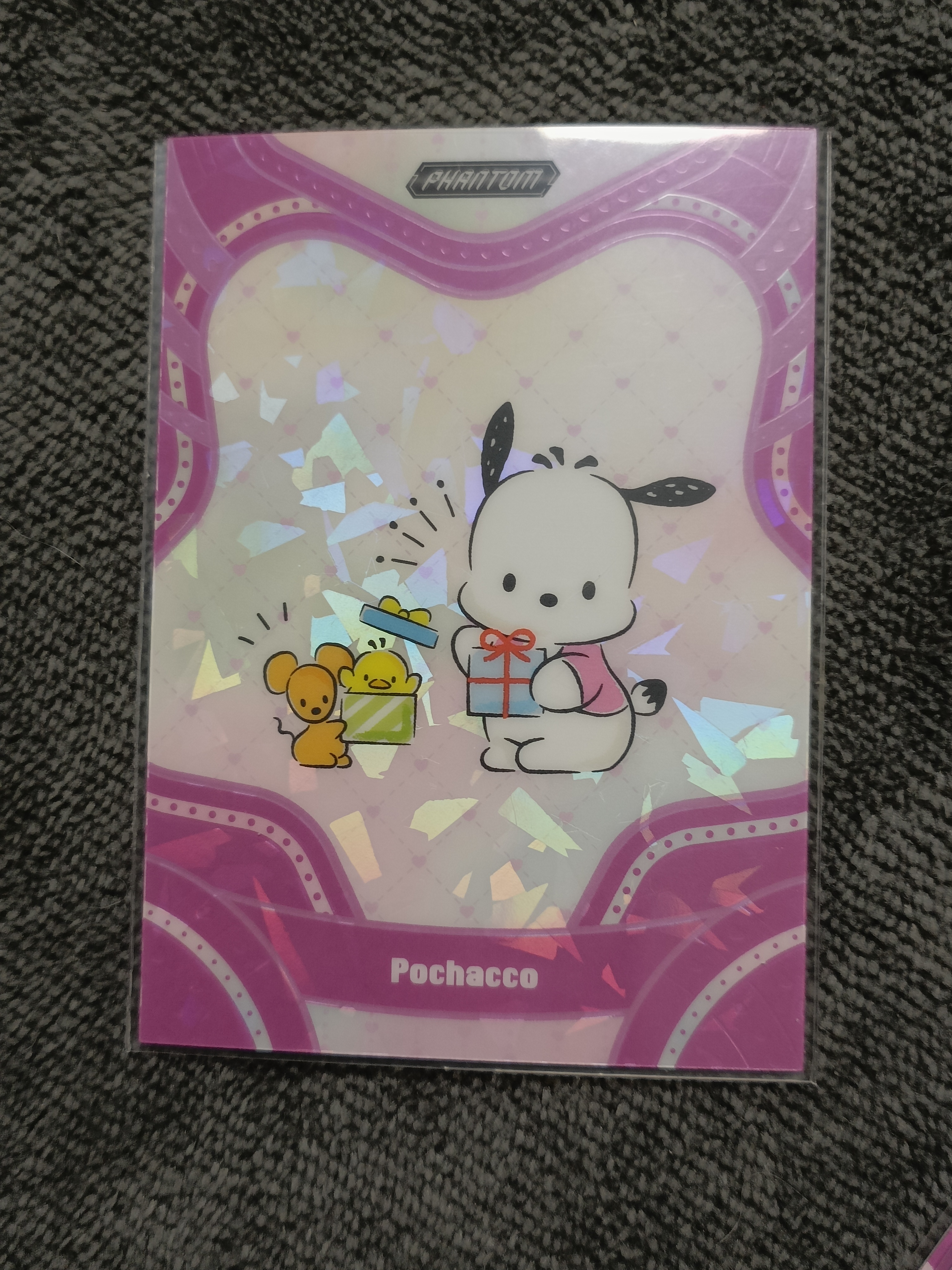 2023 Kakawow PHANTOM 三丽鸥家族系列收藏卡 Pochacco 帕恰狗 【谦谦拍卖】PSA-IPU-30 紫折 011/115编 秋鹿