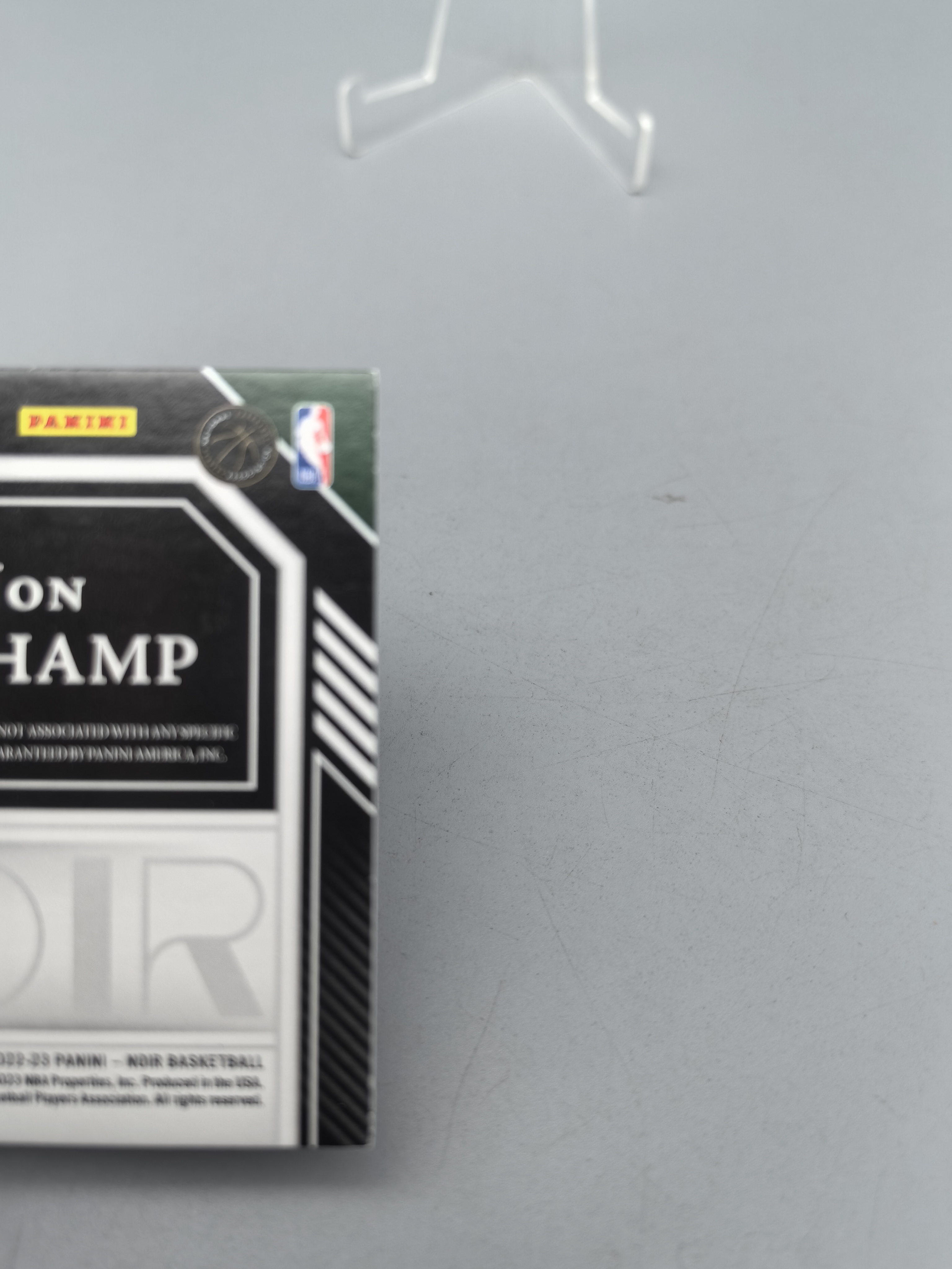 【坚果卡牌代拍】2022-23 Panini Noir MarJon Beauchamp RC 马乔恩 比彻姆 新秀rc 卡签 签字 6/99编 球衣卡 暴力切割patch 微瑕如图 阿顺1027