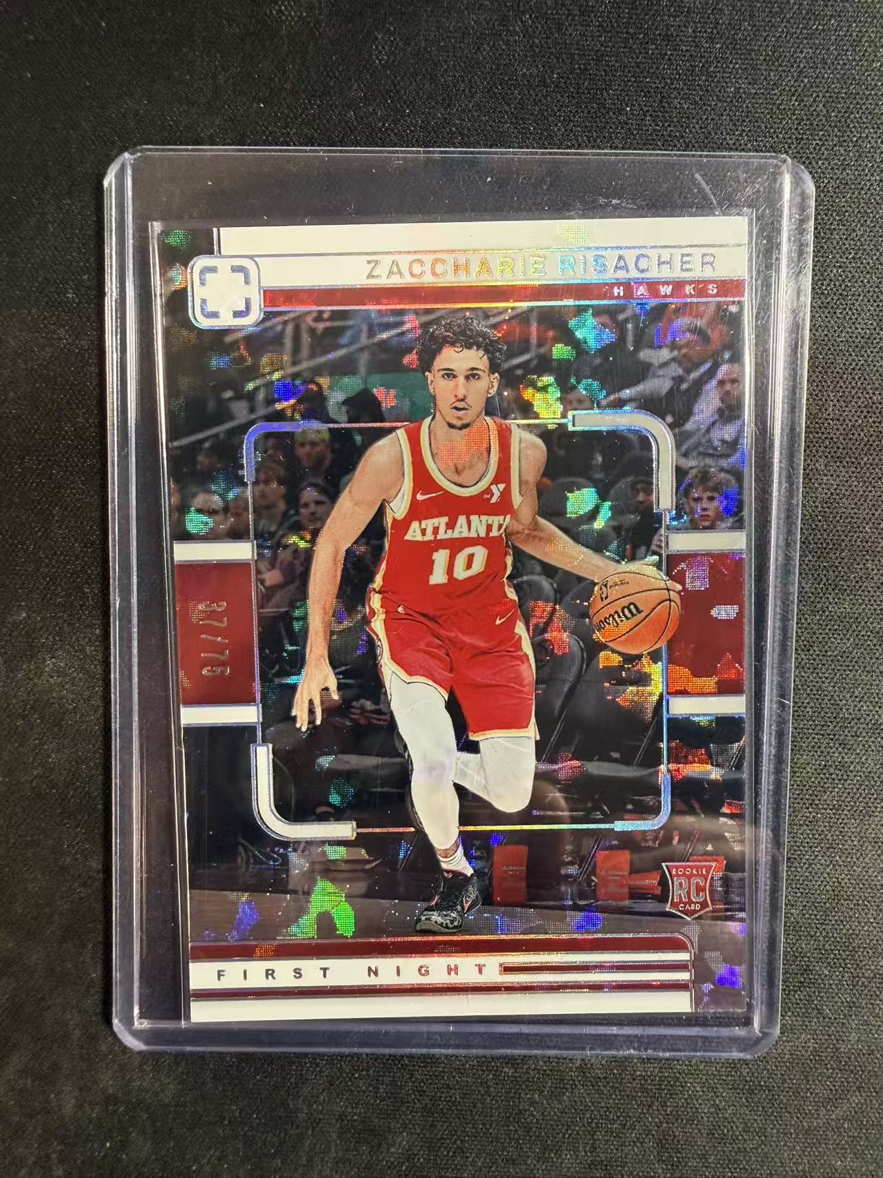 2024-25 Panini Photogenic Zaccharie Risacher RC 上镜 新秀年 老鹰 扎卡里 里萨谢 75编 碎冰折 卡品如图 不保卡品 介意勿拍