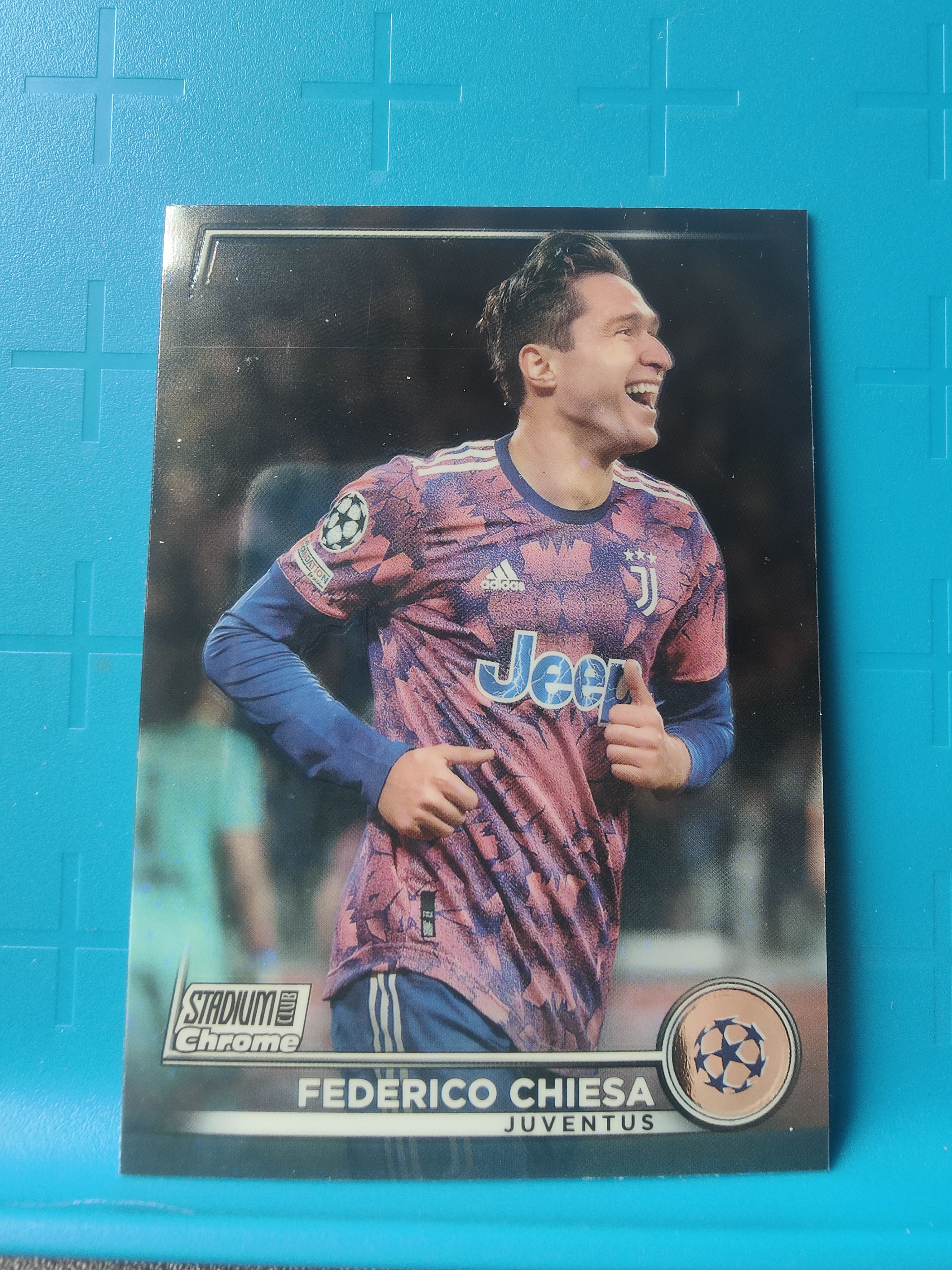 2023 Topps Stadium Club Chrome Federico Chiesa 竞技场  尤文图斯  基耶萨  收藏必备 卡品如图 J13