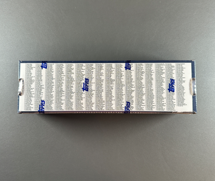 2025 Topps Complete Retail Baseball 【伟K拍卖】【伟K拍卖】新秀变化版,包含Series1/2系列全套卡片,博詹姆斯伍德,佐佐木,迪伦克鲁兹 原箱第4盒 发货看详情