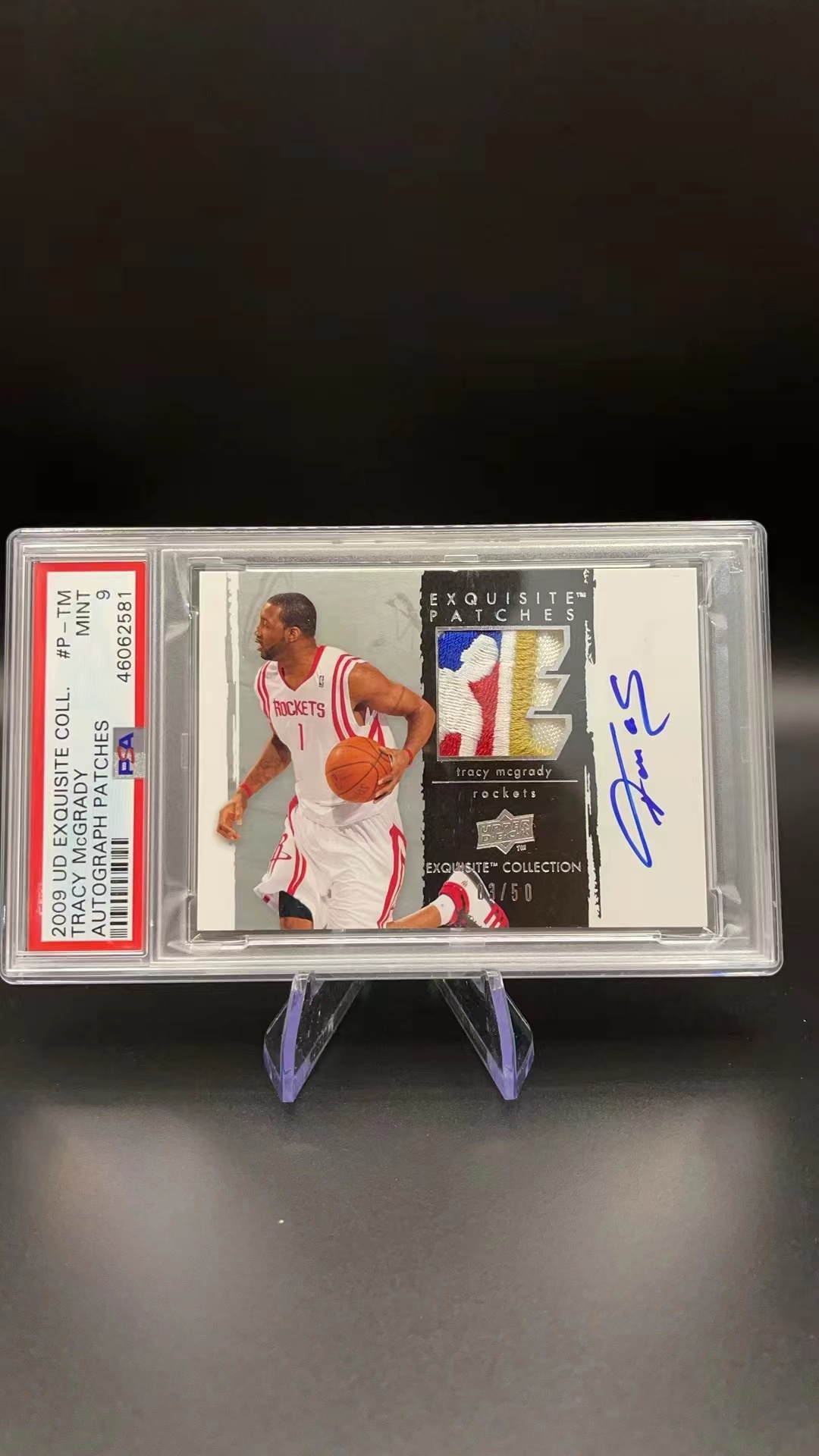 2009 Upper Deck Exquisite Collection Tracy McGrady 2009-upper-deck-exquisite-collection-tracy-mcgrady