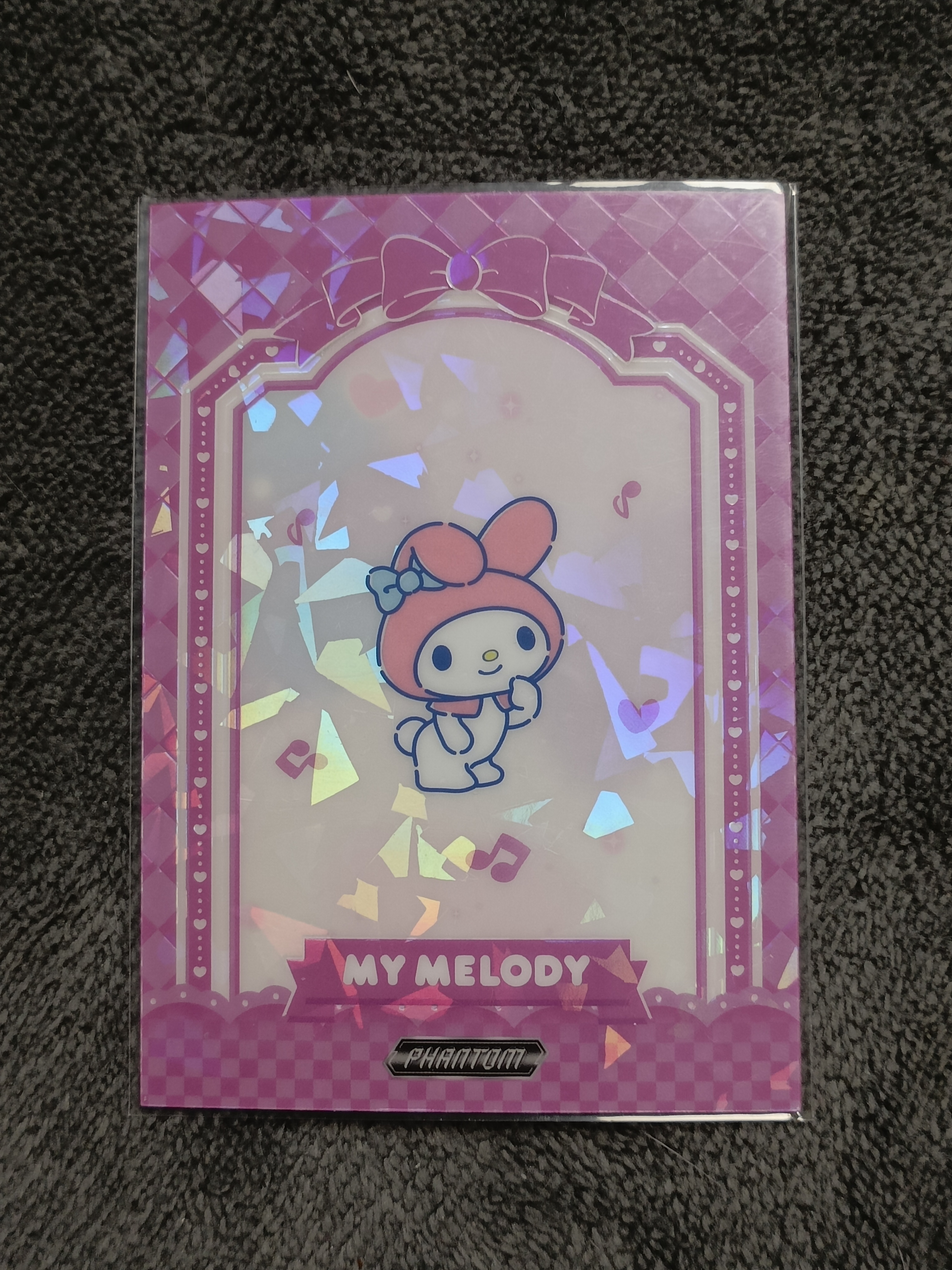 2023 Kakawow PHANTOM 三丽鸥家族系列收藏卡 MY MELODY 美乐蒂 【谦谦拍卖】PSA-IPU-06 紫折 037/115编 秋鹿