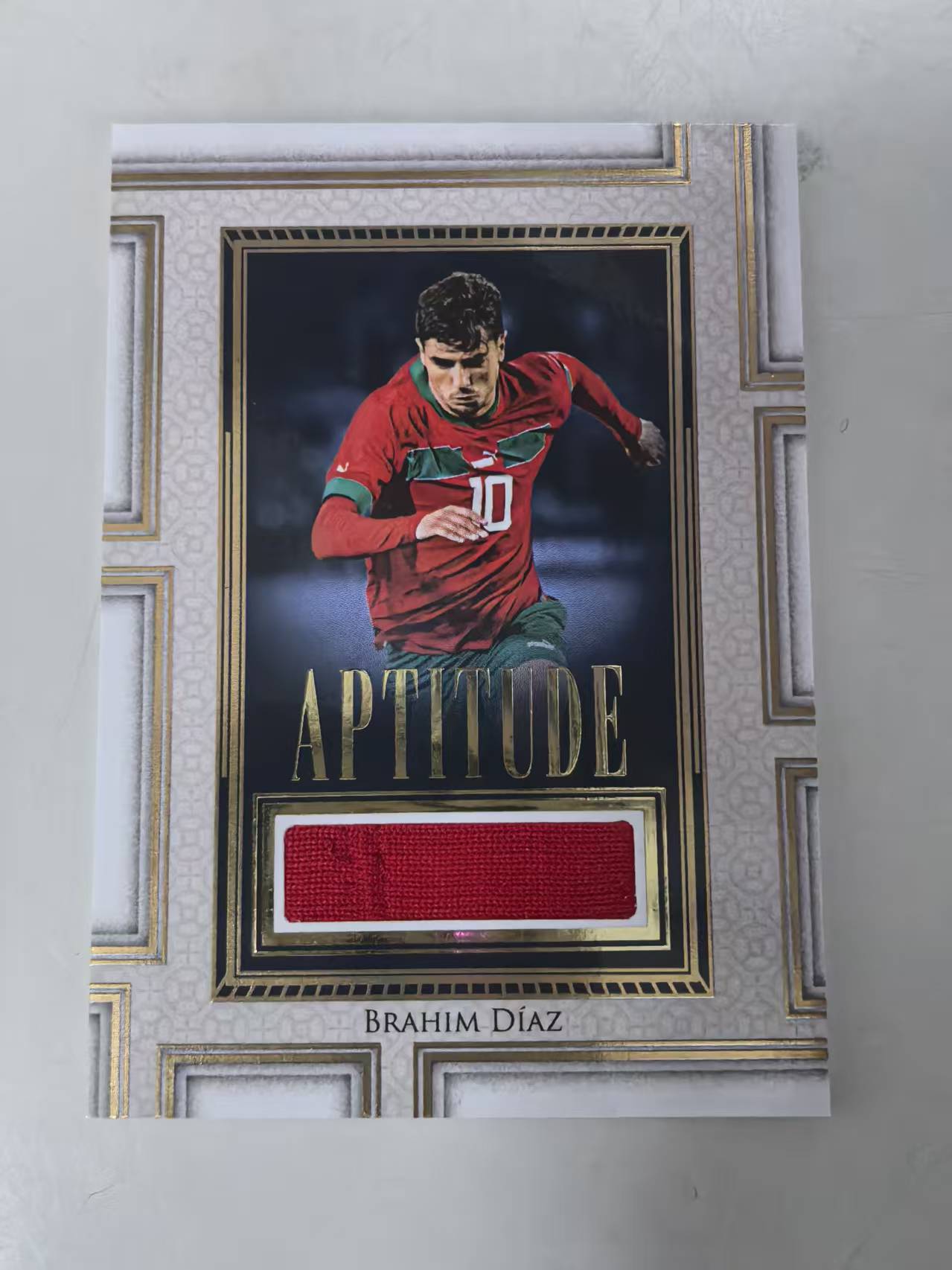 2025 Futera Unique Brahim Diaz #AP07 球衣卡 aptitude 20编 物料切割 【梅东】