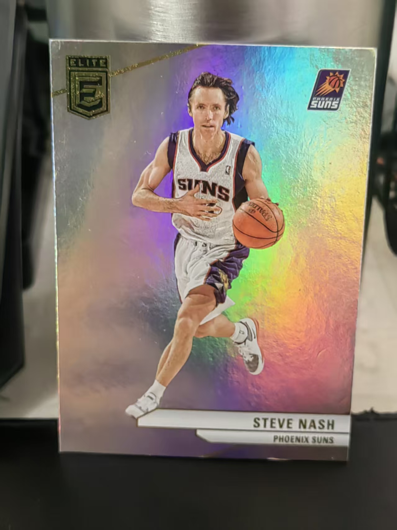 2023-24 Panini Donruss Elite Steve Nash 杜蕾斯 精英 史蒂夫 纳什 太阳 风之子 篮 白边白角 不保卡品 卡品如图