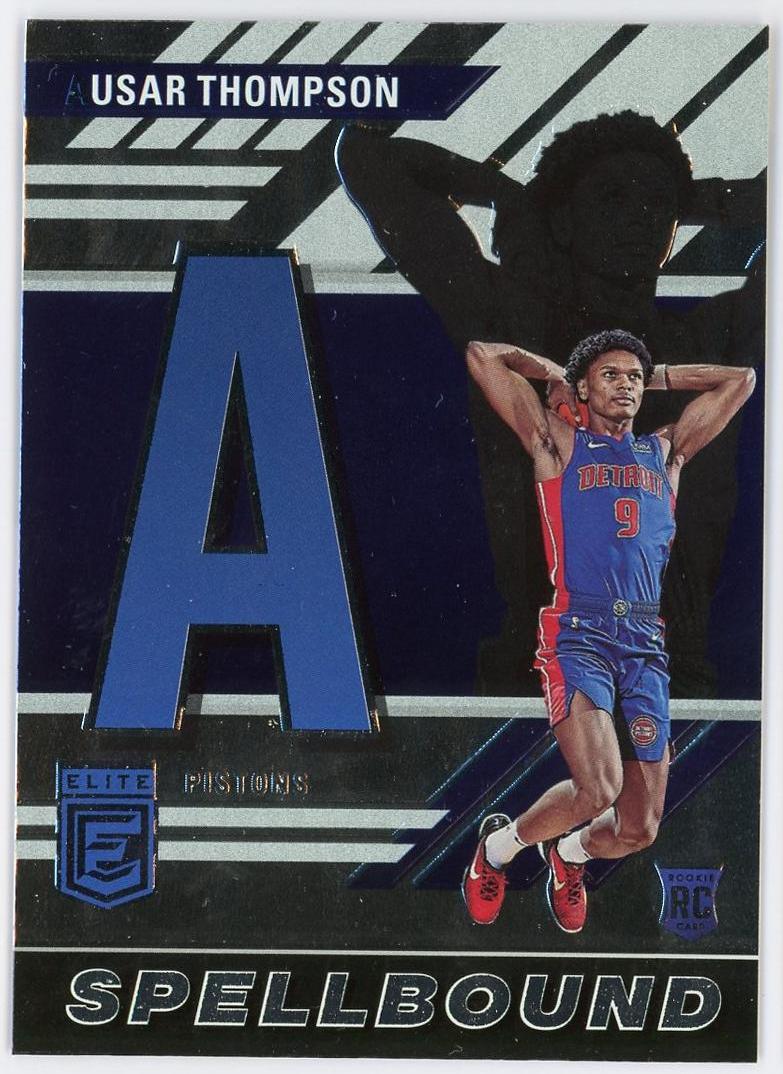 2023-24 Panini Elite Ausar Thompson RC 奥萨尔汤普森 新秀 精英 字母 拼音 特卡 活塞 卡品如图 0MJ9