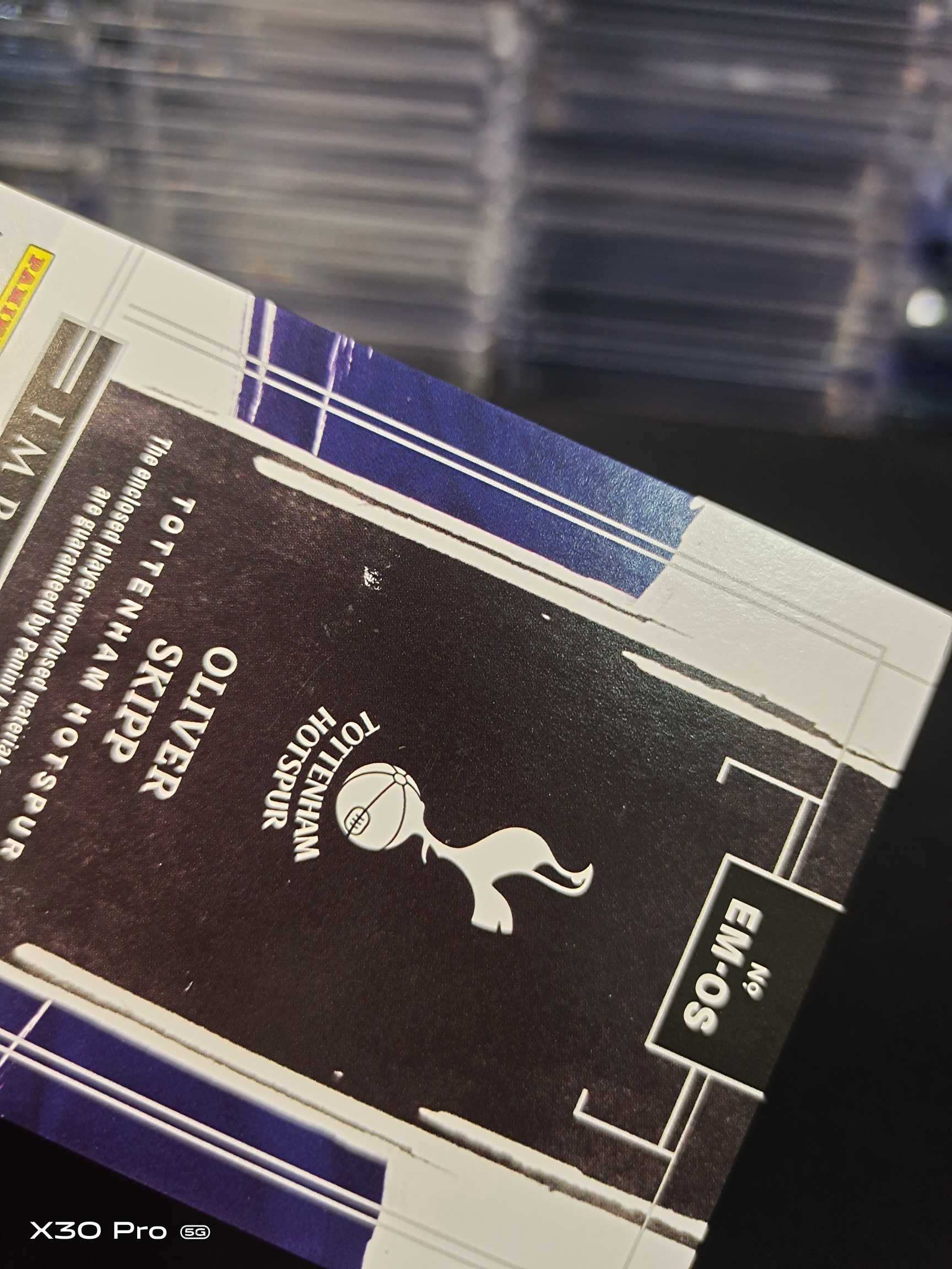 【小加速拍】斯基普 99限量 新秀签字 RC 物料签 Sign Panini Impeccable 英超小真金 热刺 Oliver Skipp