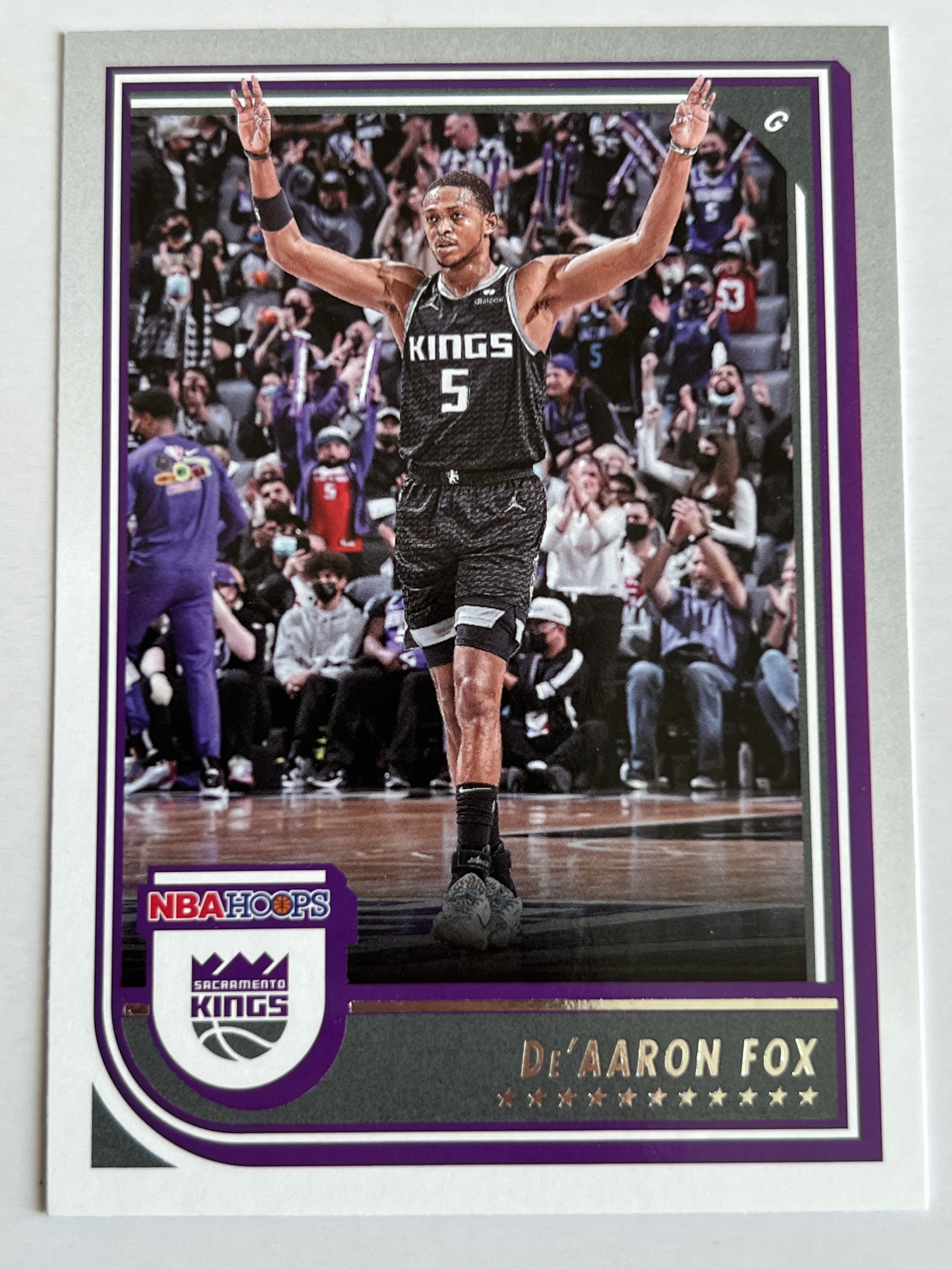 2022-23 Panini Hoops De'Aaron Fox 达龙 福克斯 国王队 《 热门球星 收藏必备 》 可累计 可合并 #157
