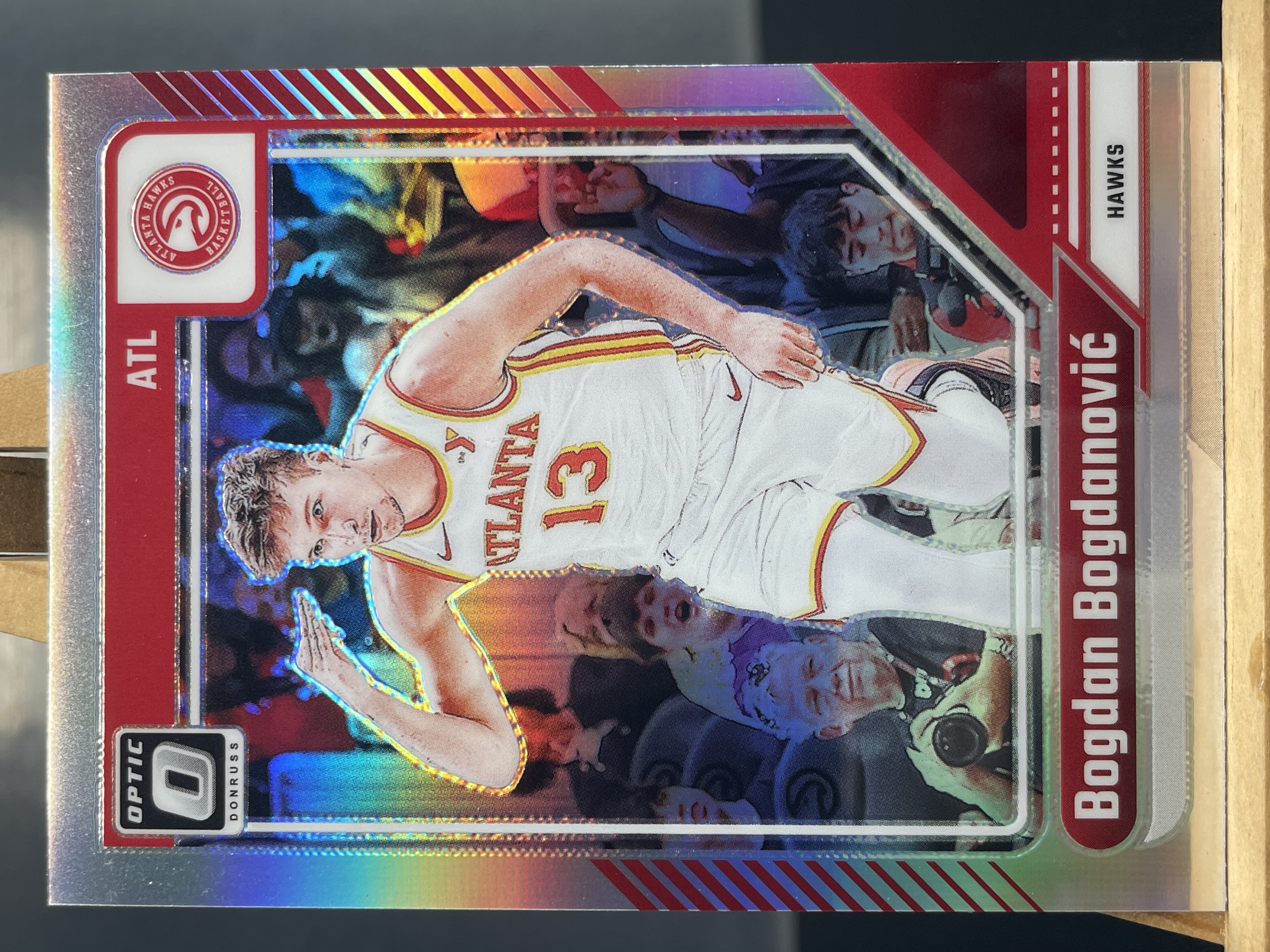 (A10) 2024-25 PANINI OPTIC 银折 博扬 博格达诺维奇 老鹰 实卡好看 收藏凑套必备 卡品如图 !!!