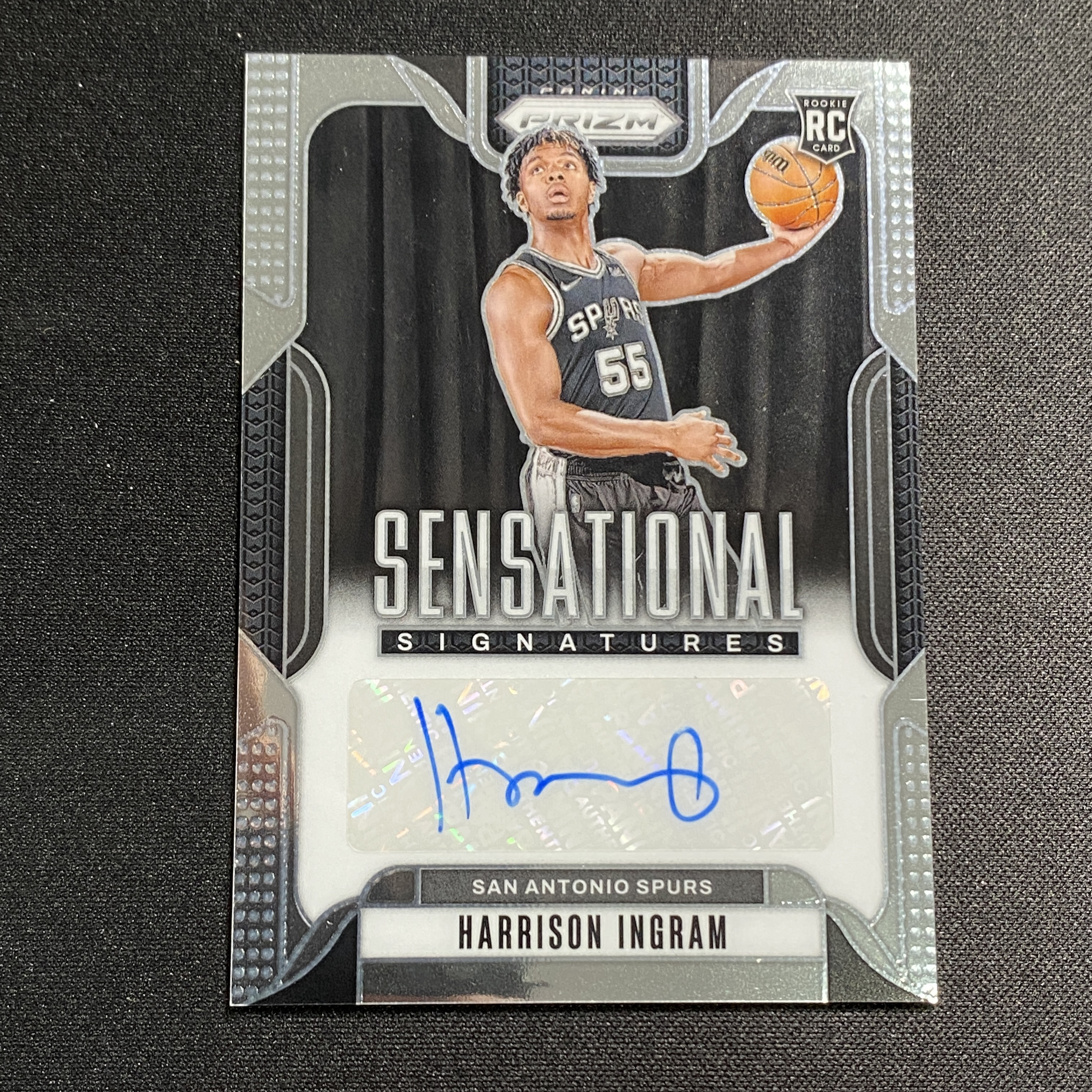 2023-24 Panini prizm Harrison Ingram 马刺 新秀RC 哈里森 英格拉姆 签字 收藏必备 卡品如图 【立钭