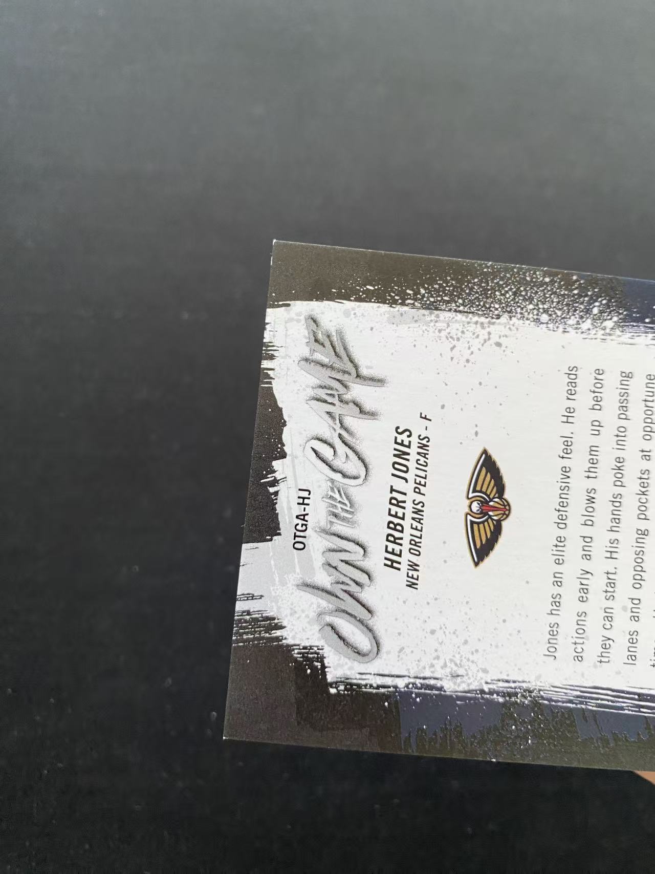 2025 Topps Flagship Herbert Jones 赫伯特 琼斯 鹈鹕 99编 绿折 Own The Game特卡【king#28】瑕疵如图