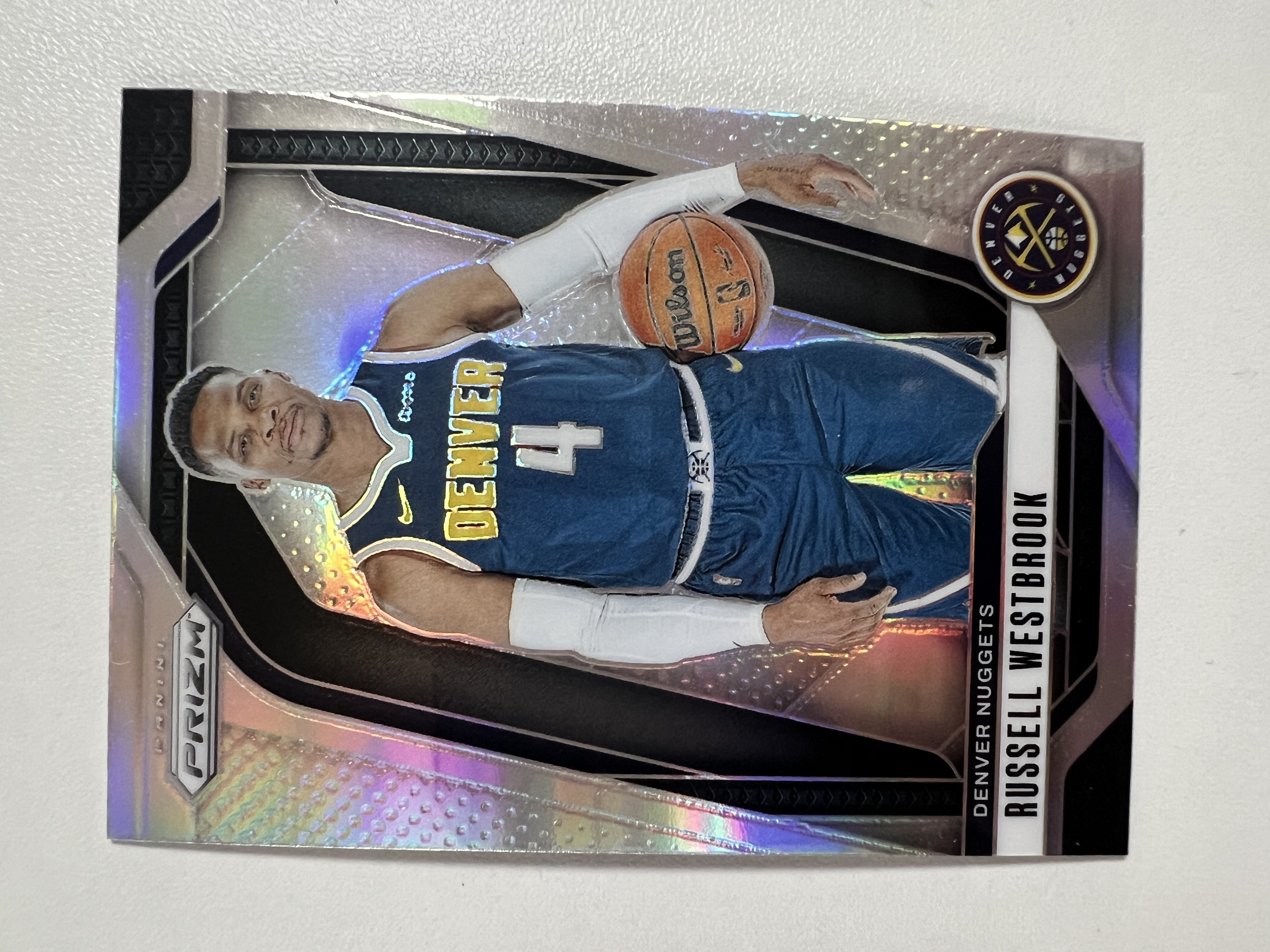 2024-25 Panini Prizm Russell Westbrook 威少 威斯布鲁克 掘金 三双王 折射 PZ系列 HH03 收藏凑套 卡品如图