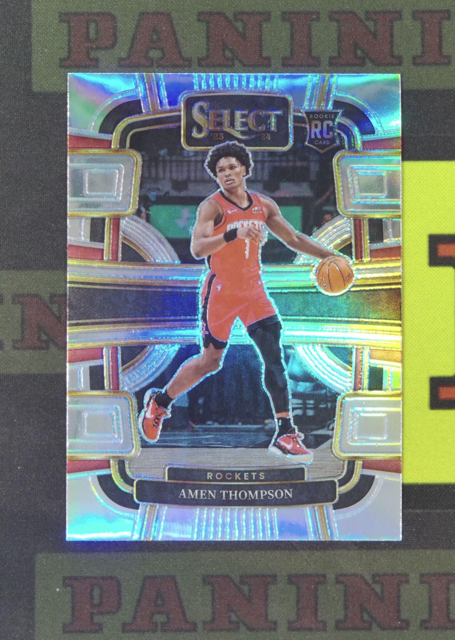 2023-24 Panini Select Amen Thompson RC Nirvana Project 阿门 汤普森 火箭 新秀 银折 折射 一级 卡品如图 收藏必备 zz001