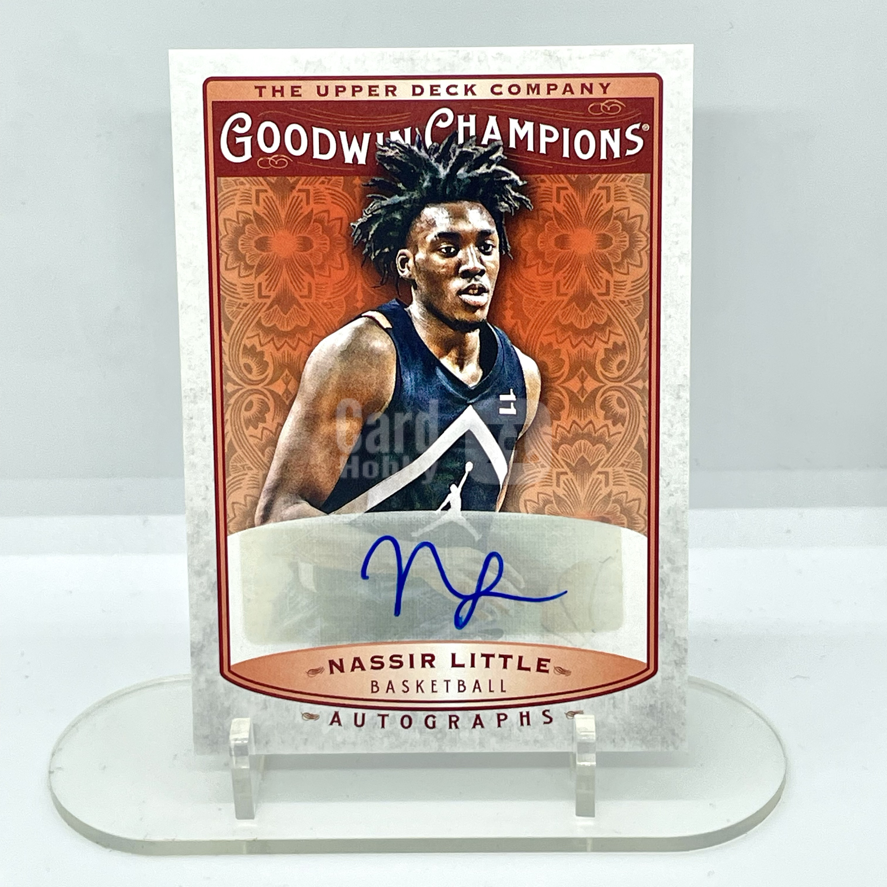 2019 UD Goodwin Champions Nassir Little Auto 签字 利特尔 古德温 冠军系列 不保卡品【芥末】