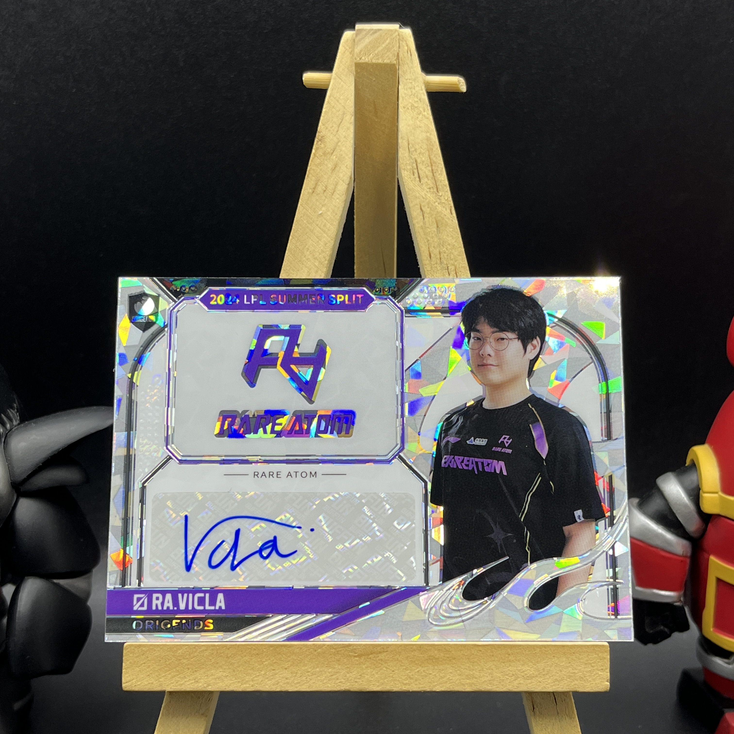 【KabuDa不累计】2025 Buffun 不凡玩品 英雄联盟 光启三 LPL 选手卡 RA Vicla 签字 白碎 单人签字卡 晴A