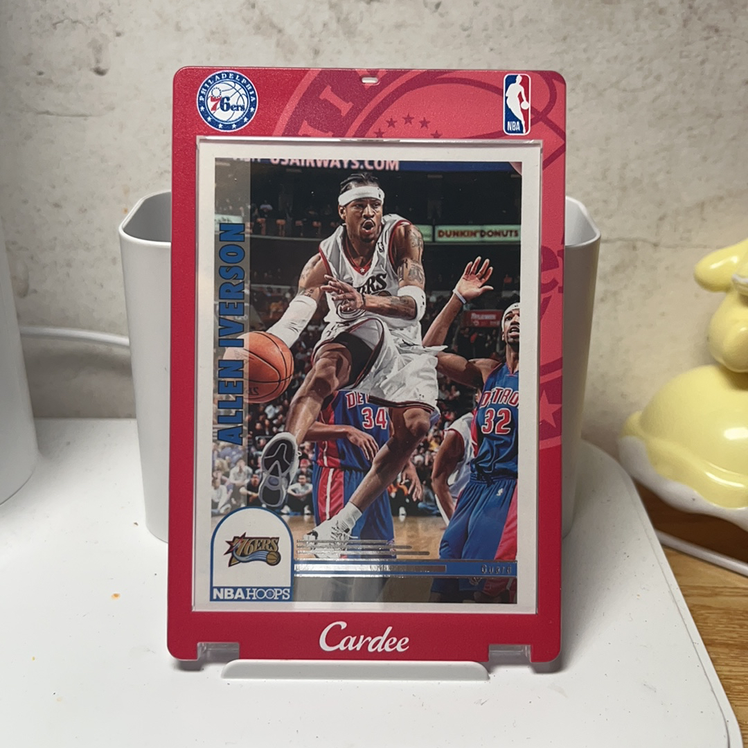 A1 2022-23 Panini NBA Hoops Allen Iverson 76人 阿伦艾弗森 卡品如图 收藏必备 凑套必备 卡砖仅供展示