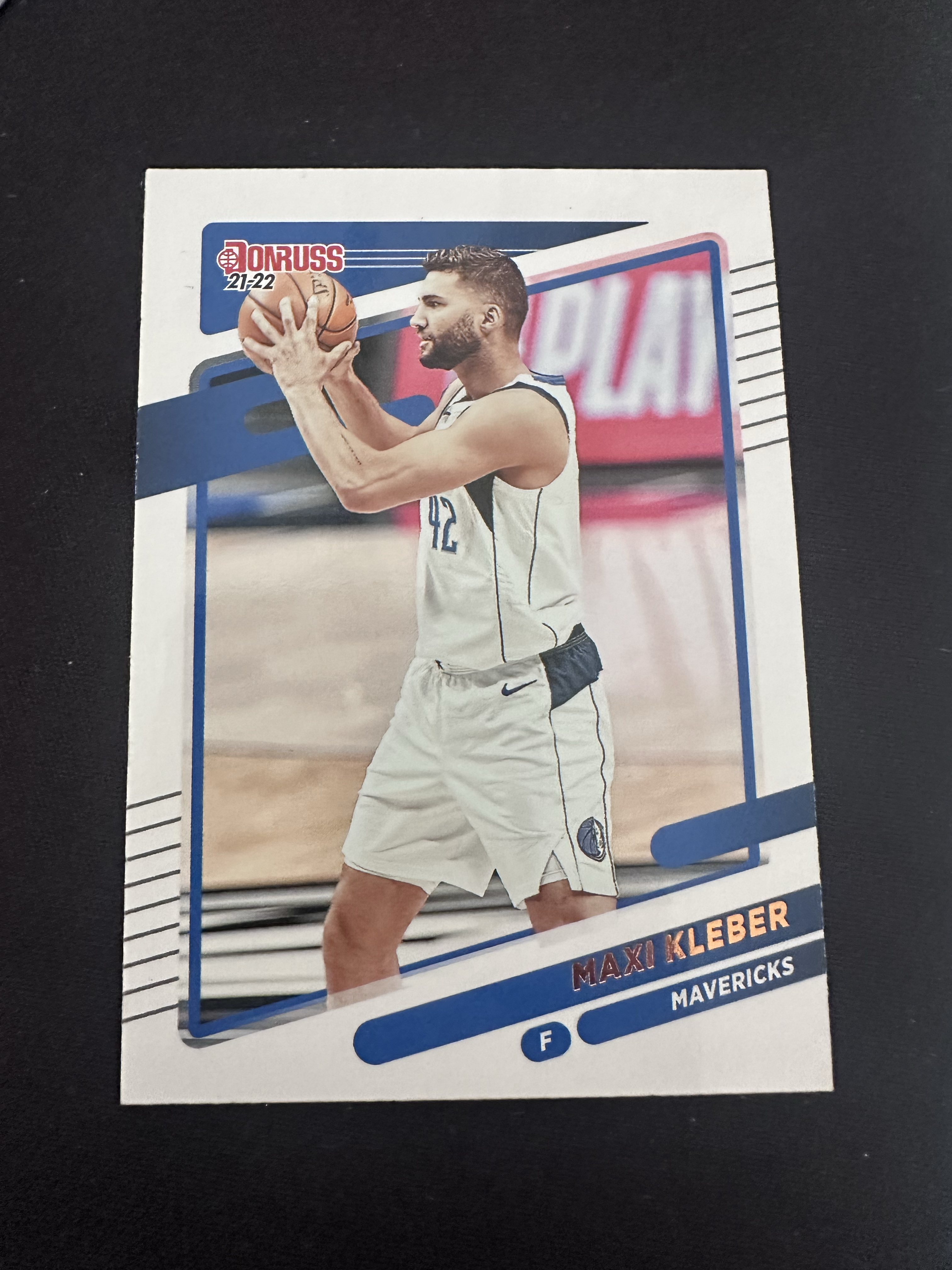 2021-22 Panini Donruss Maxi Kleber 篮球 杜蕾斯 独行侠 克勒贝尔 【万金卡牌 截拍预付85%】隔天订单不合并