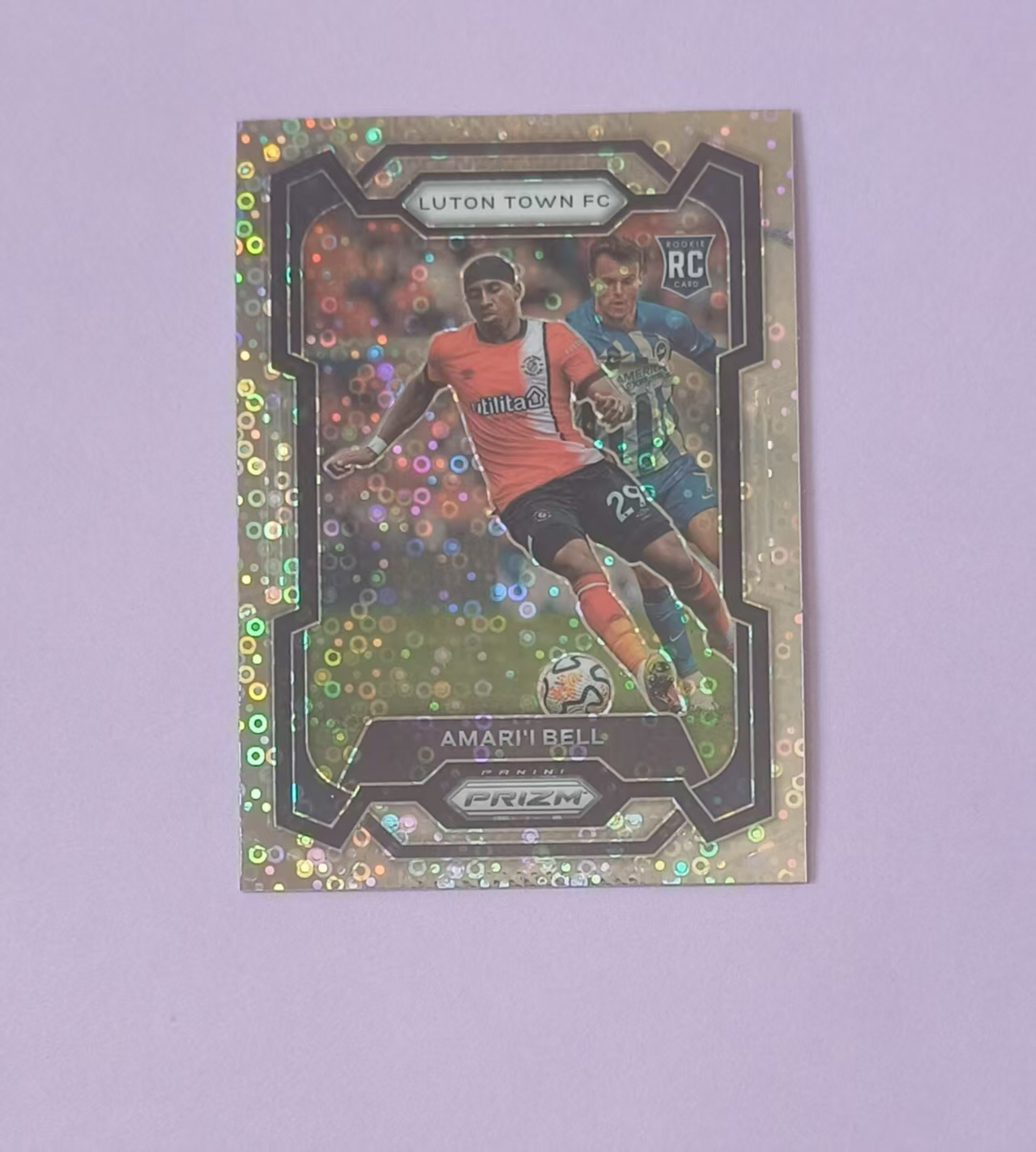 2023-24 Panini Prizm bell RC 帕尼尼英超 卢顿 贝尔rc 泡泡 折射 prizm 凑套