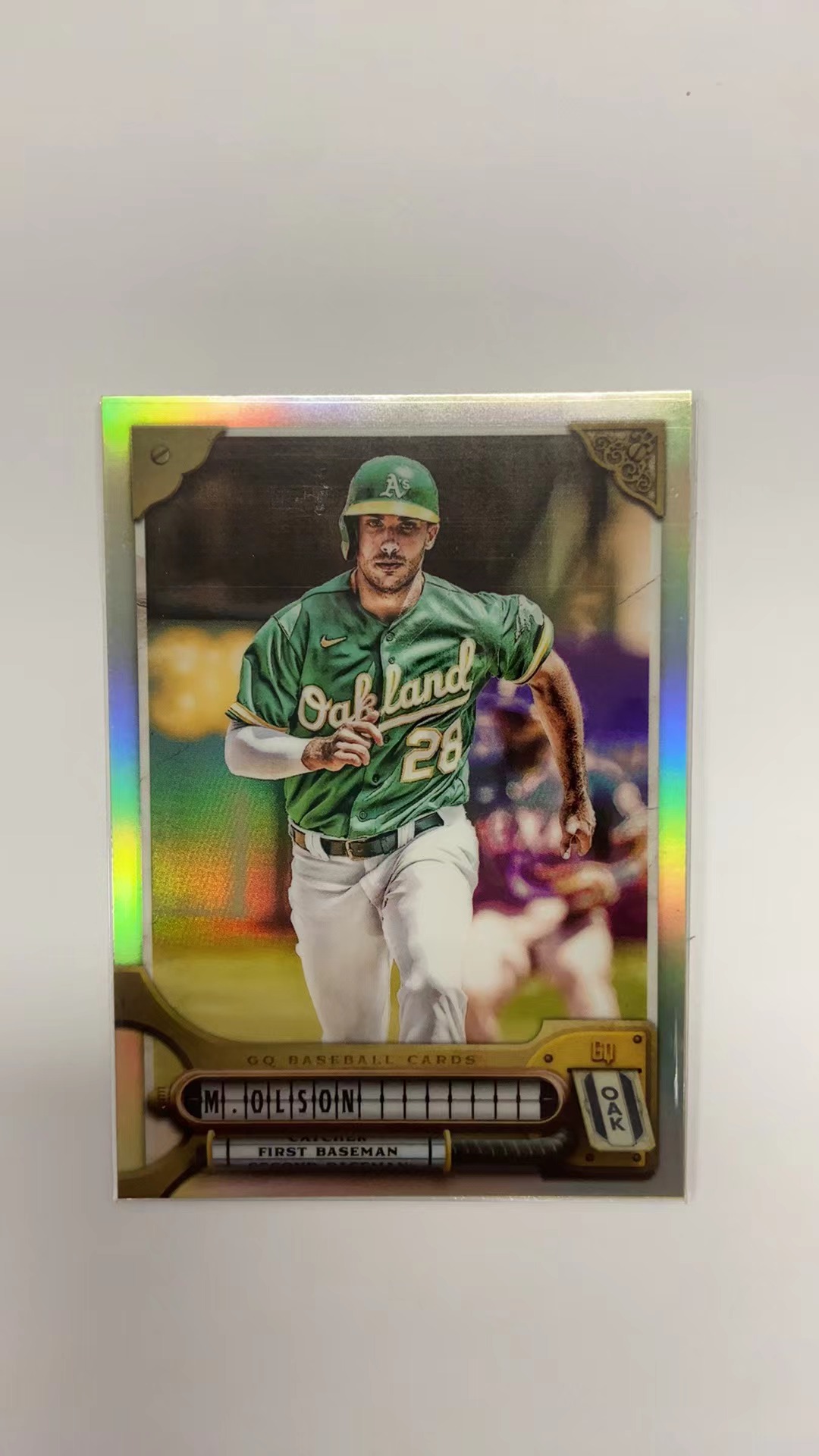 2022 Topps Company MATT OLSON 卡片如图 收藏必备 凑套必备