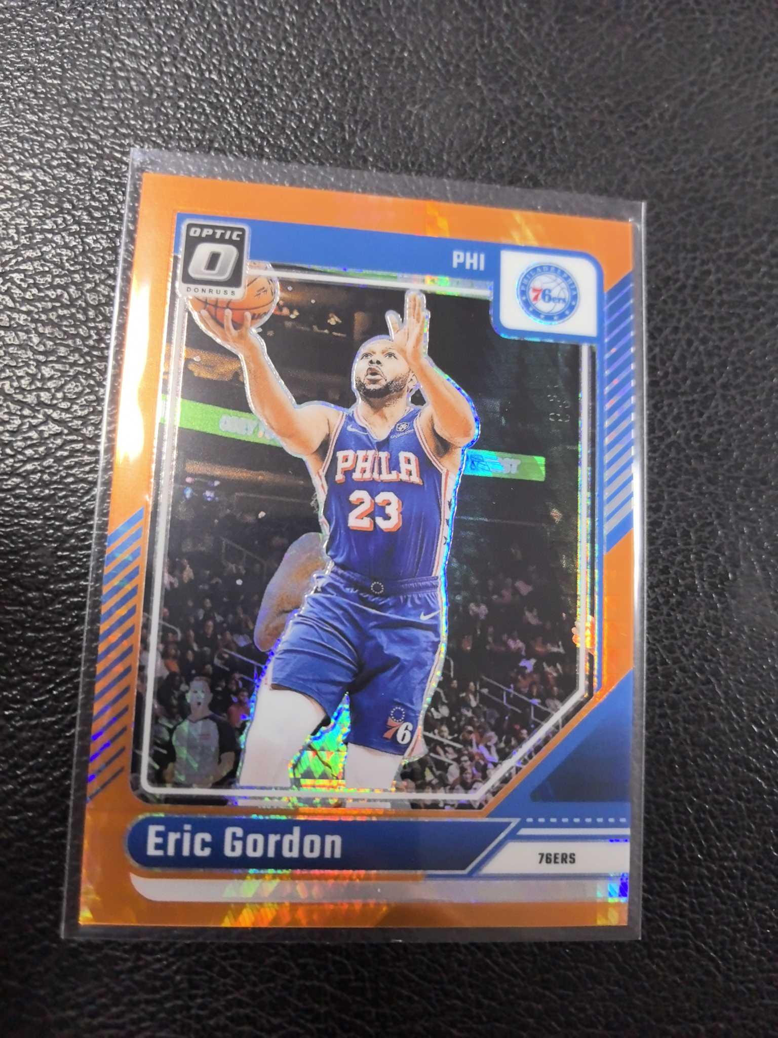 2024-25 埃里克 戈登 299编 op 橙折 龙鳞 hype 折射 76人 12-3
