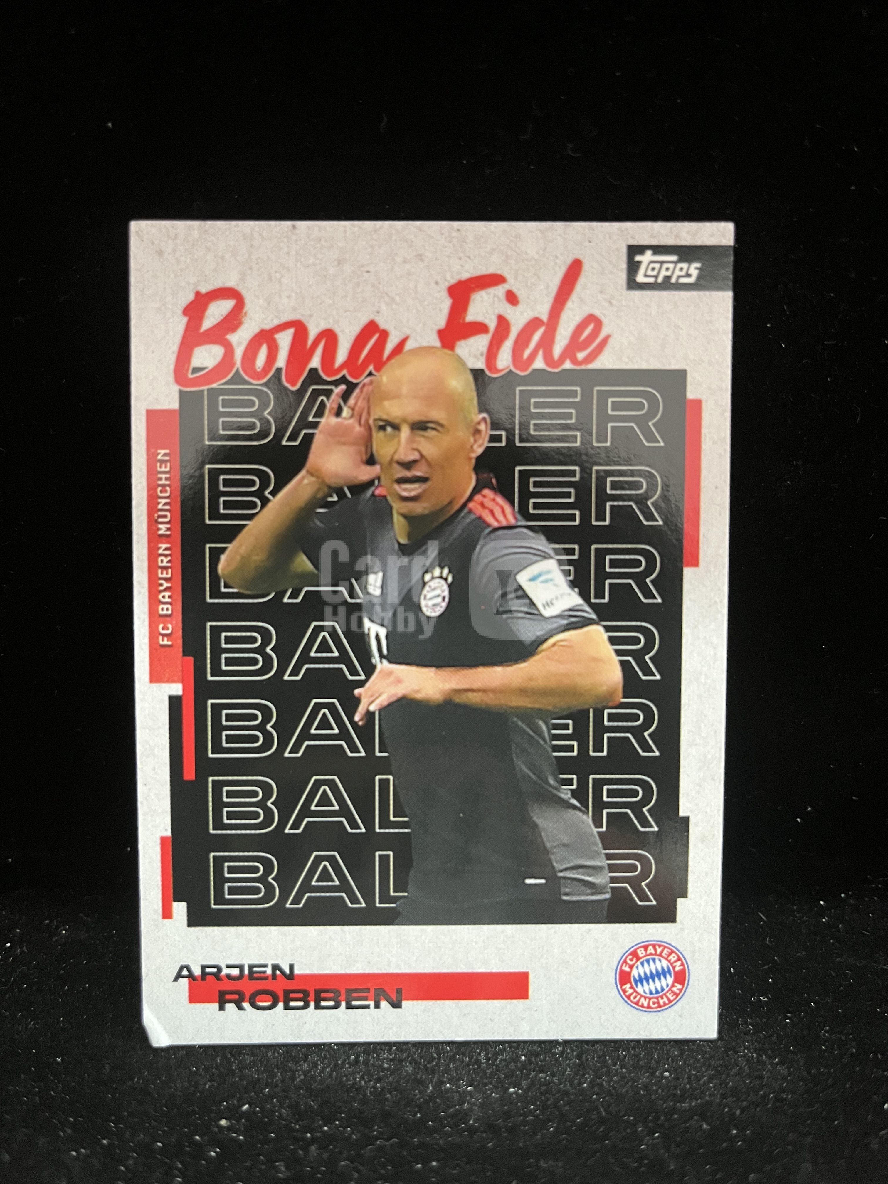 免费代拍 Topps Bona Fide 德甲 罗本 Arjen Robben 卡品如图#G931