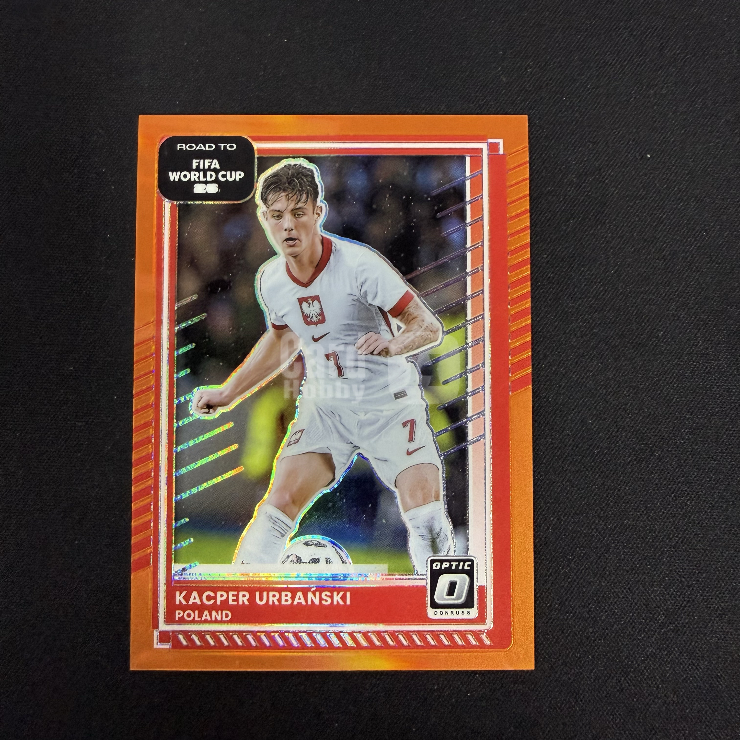 2026 Panini Donruss Kacper Urbanski 【SC拍卖】杜蕾斯 世界杯 厄本斯基 波兰 20/99编 收藏必备(雪糕)