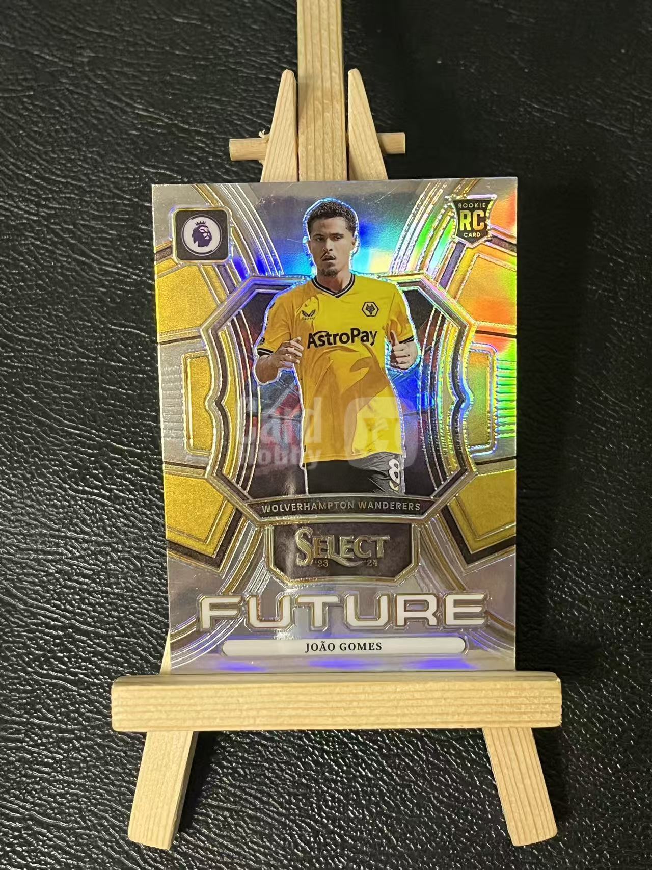 2023-24 Panini Select joao gomes RC 若昂 戈麦斯 新秀 特卡 狼队 英超 银折 实卡精美 卡品如图 LA-2