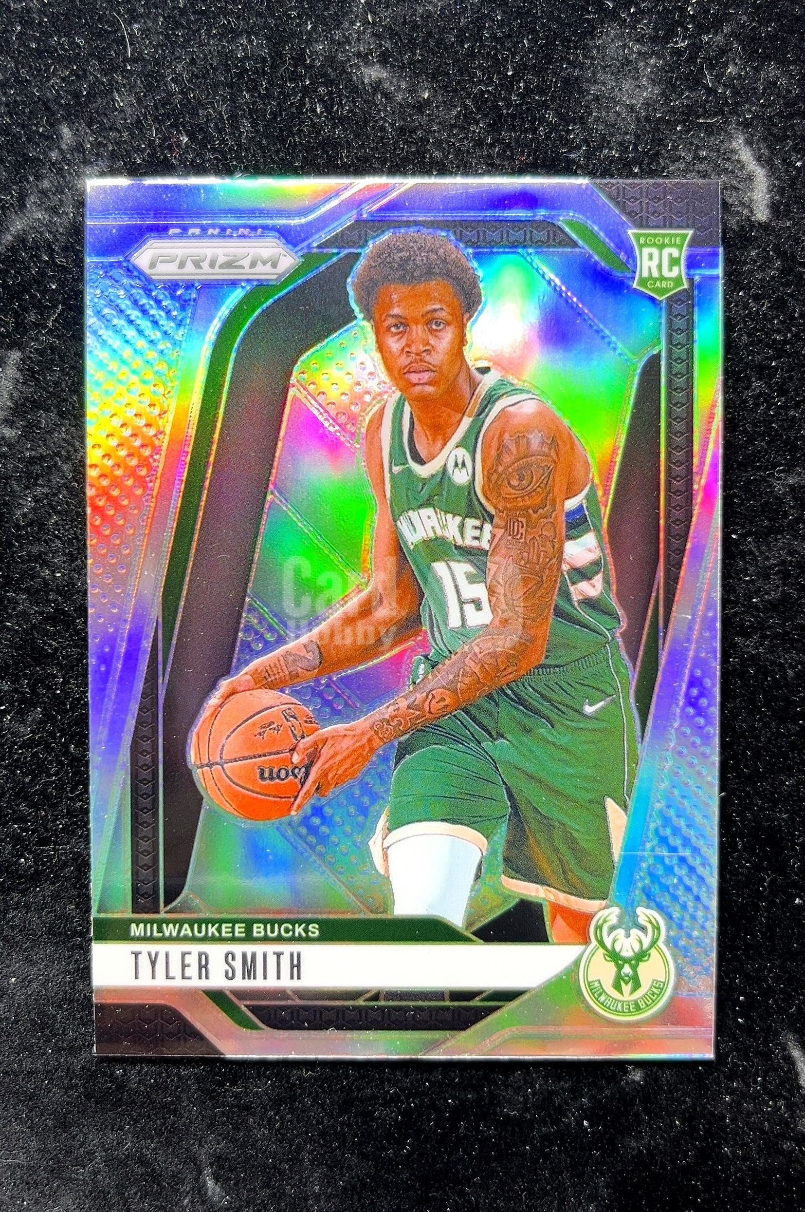 【小白1%代卖】2024 Panini Prizm RC 新秀 Tyler Smith 泰勒·史密斯 银折 折射 新秀 RC 卡品如图 高价值 #270 Milwaukee Bucks 0702