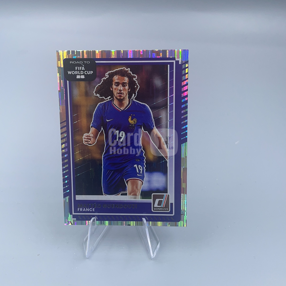 2025-26 Panini Donruss Mattéo Guendouzi 【顺丰速运 只合并不累计】杜蕾斯 美加墨世界杯 卡品如图 法国 贡多齐 Z6