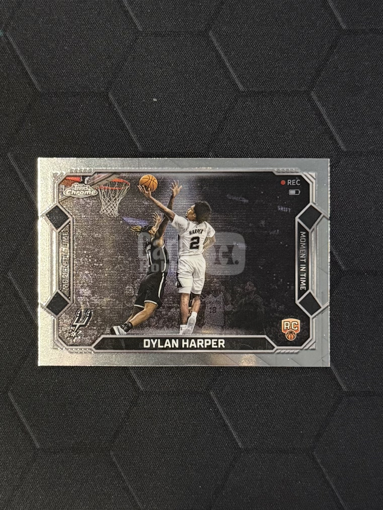 2026 Topps Chrome Dylan Harper RC 【傲来拍卖】迪伦 哈珀 马刺 新秀RC Moment In Time 时刻 永恒瞬间特卡 卡品如图 cq忙