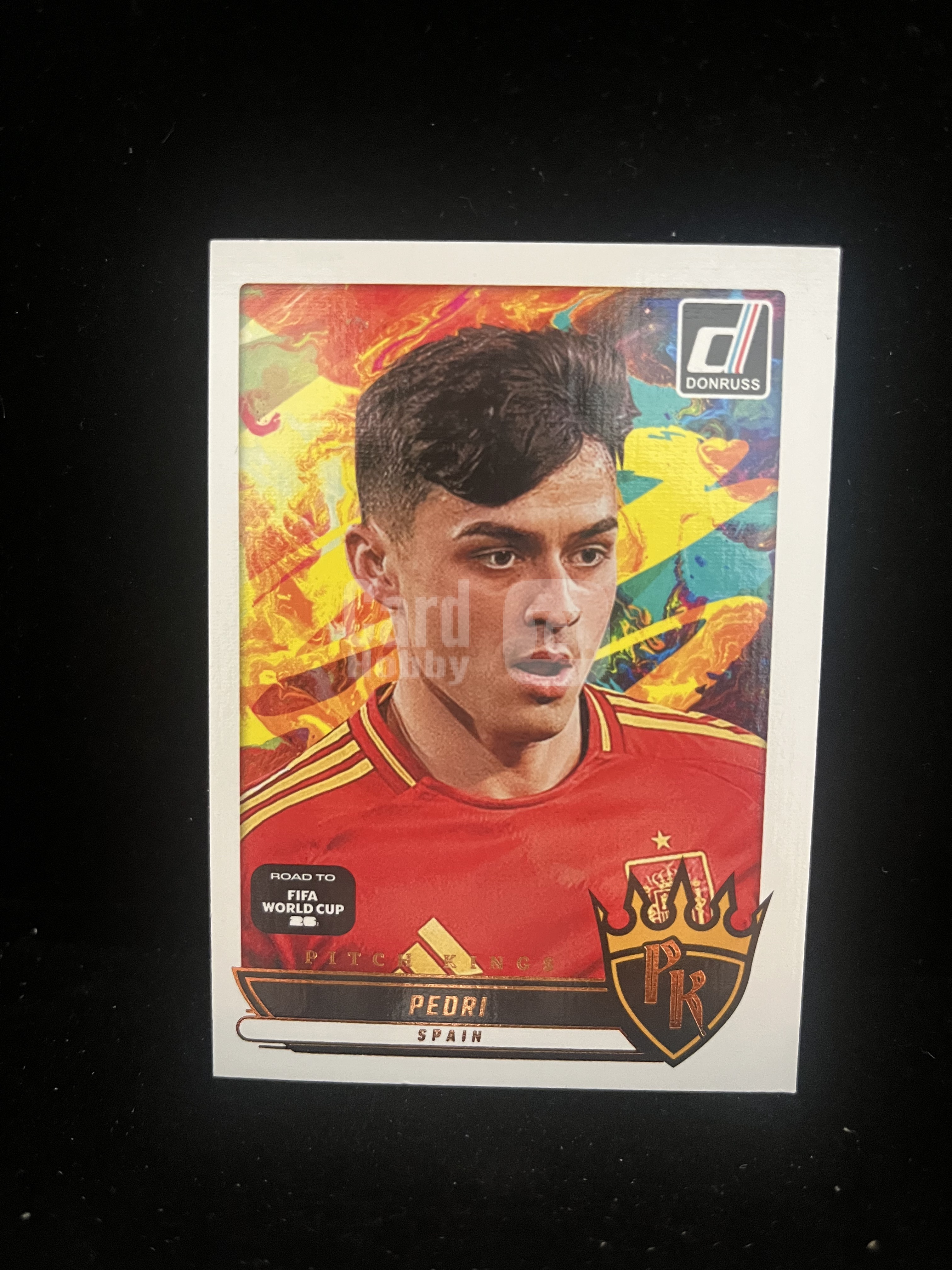免费代拍 2025 Donruss Road to FIFA World Cup 26 佩德里 Pedri Pitch Kings 卡品如图#F172