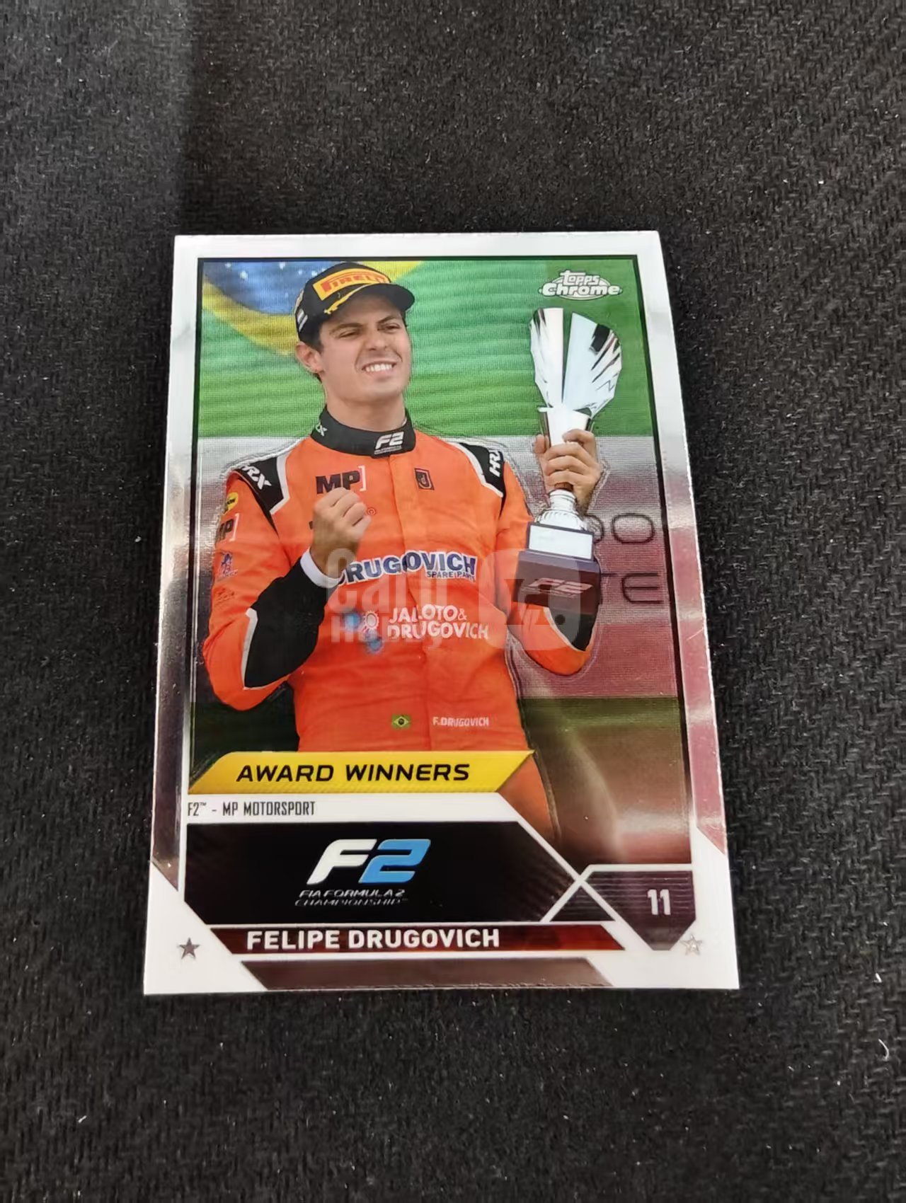 2023 Topps Chrome Felipe Drugovich 菲利佩 德鲁戈维奇 F2 F1 划痕 边角瑕疵 #192