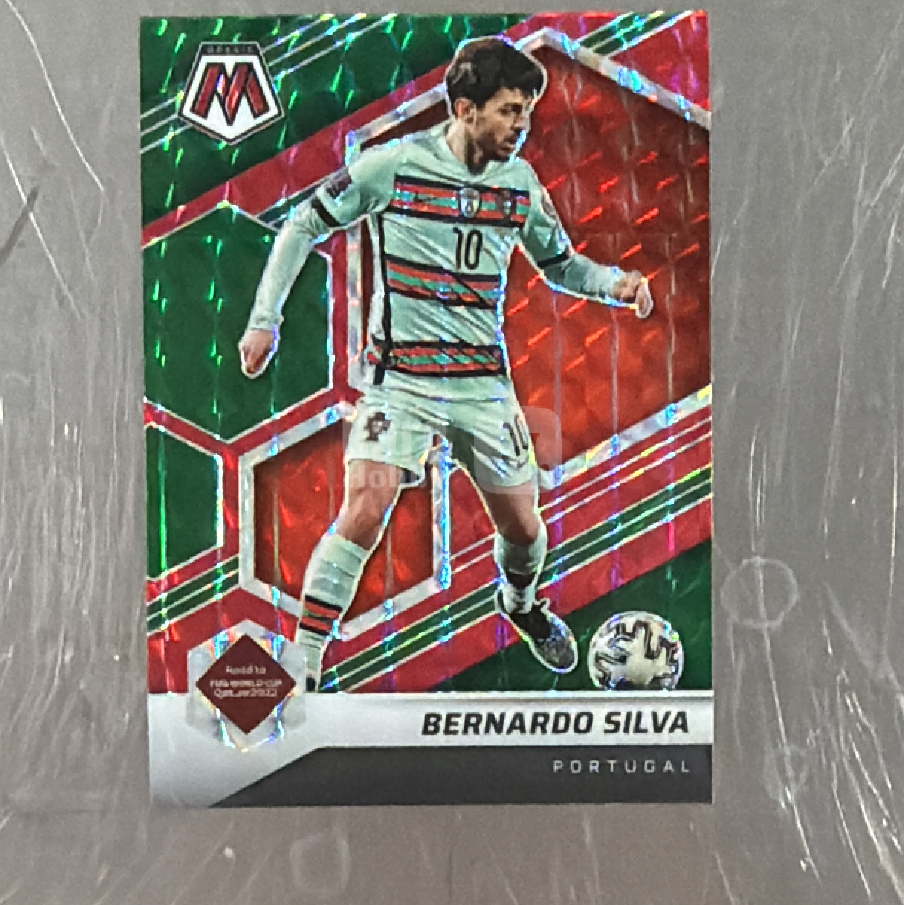 2021-22 Panini Prizm Bernardo Silva 【黄96-可合并，不到付】葡萄牙 曼城 皇家马德里 贝尔纳多 席尔瓦 b席 卡品如图 默认微瑕