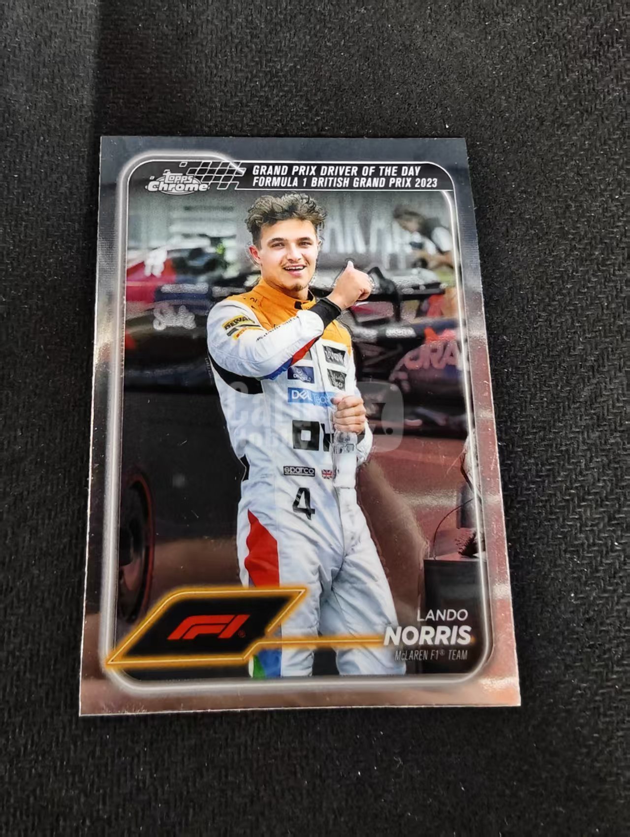 2024 Topps Chrome F1 Lando Norris 诺里斯 迈凯伦 划痕 边角瑕疵 #168