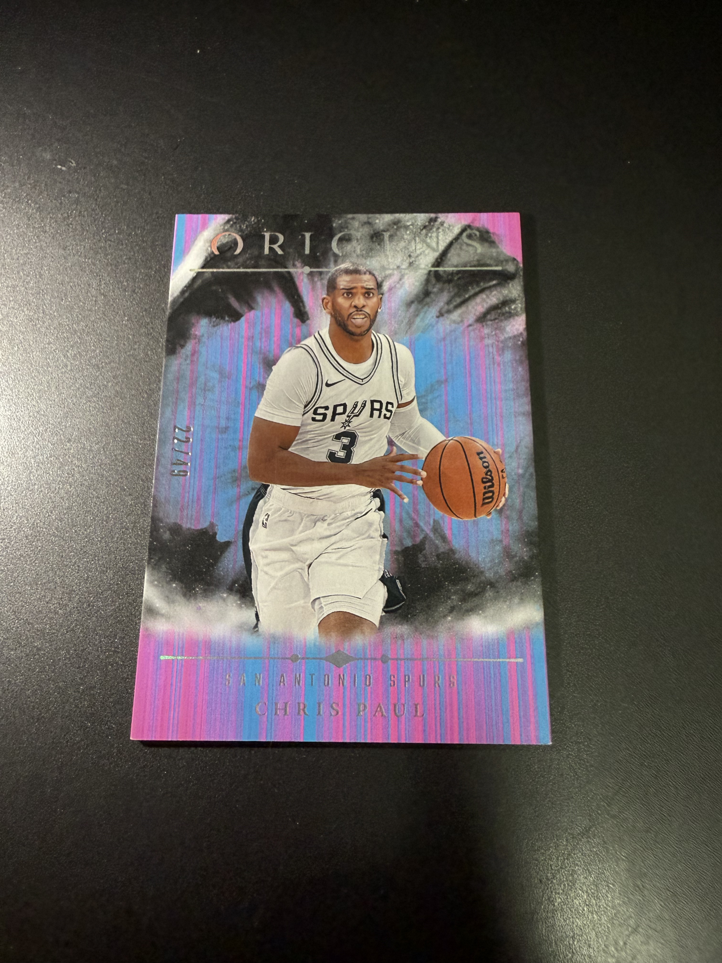 2024-25 Panini Origins Chris Paul 克里斯保罗 起源 粉折 49编 什