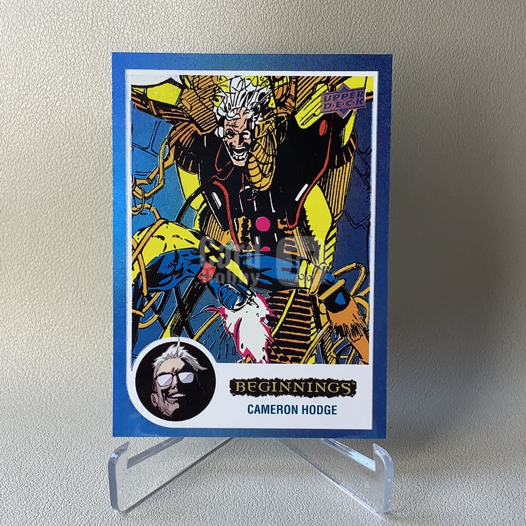 【弈卡代拍】2023 Marvel Upper Deck 漫威 Beginnings 开端2 018/125编 Cameron Hodge 卡梅伦·霍奇 蓝折 折射 品相如图 凑套必备 赵总