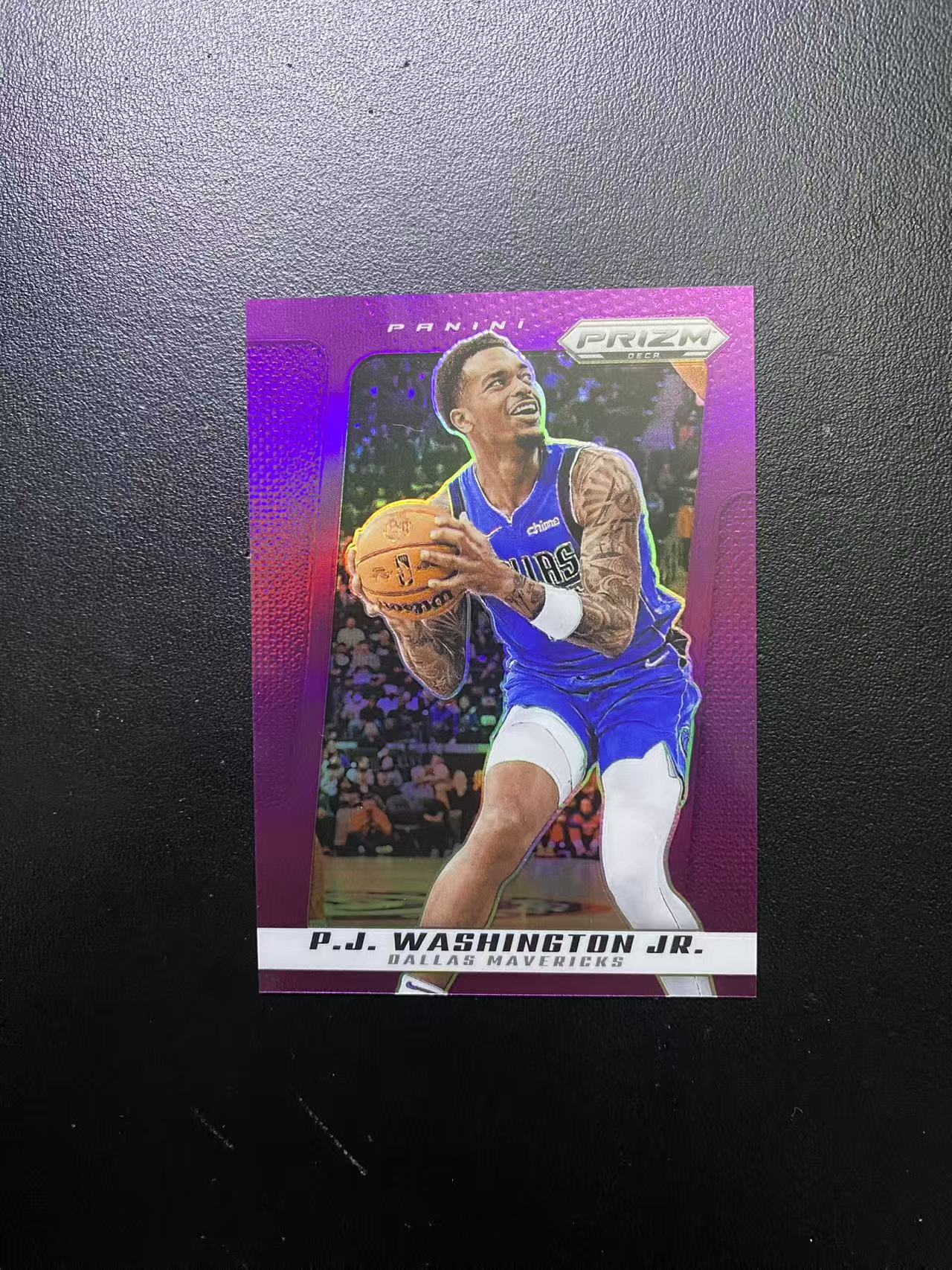 2024-25 Panini Prizm Deca PJ Washington Jr. 独行侠 PJ华盛顿 pz 元年复刻 紫折 99编 卡品如图 值得收藏 nt