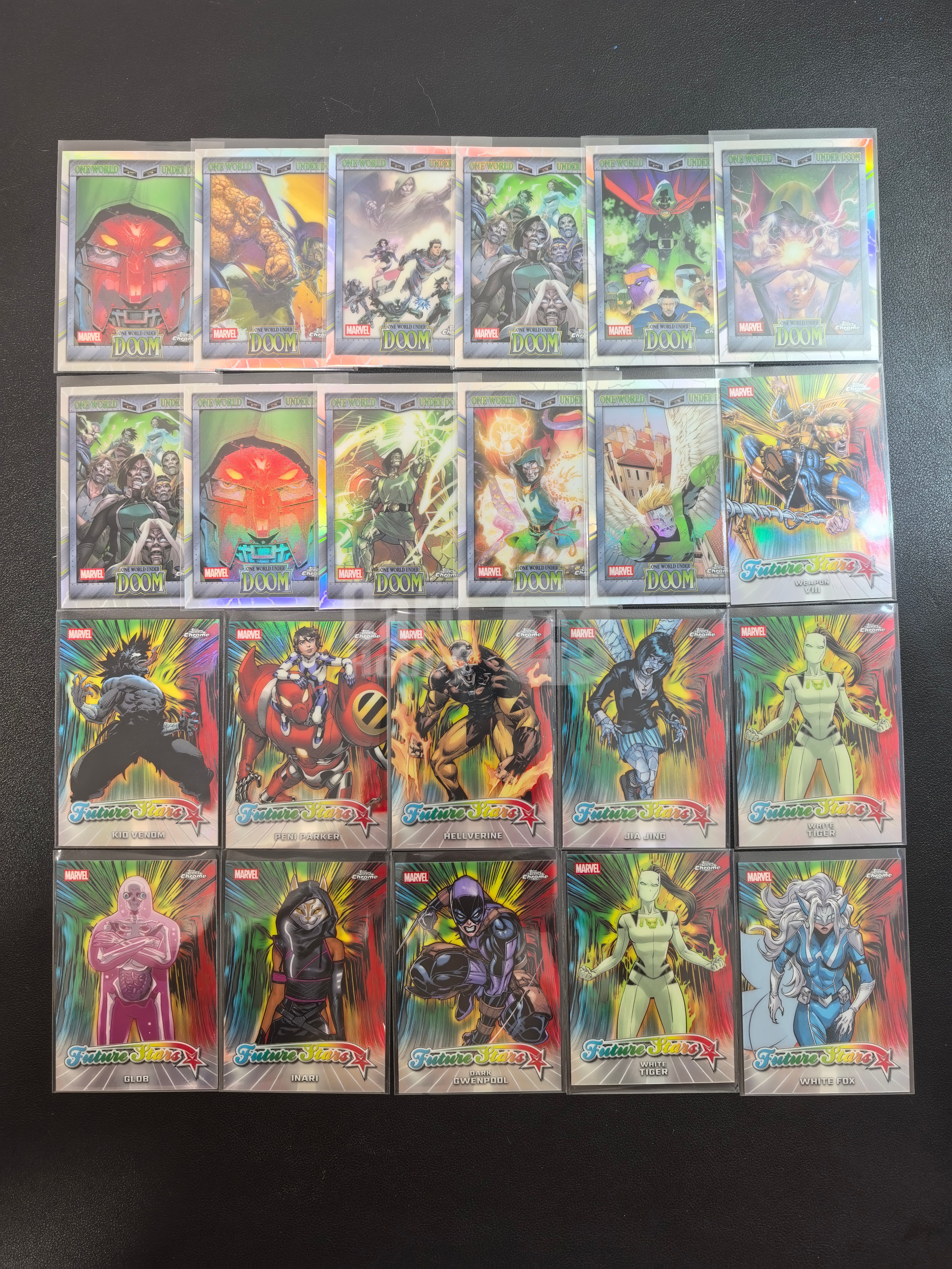 2026 Topps Chrome Marvel 漫威 一图打包 特卡 银折 折射 不包卡品 详情见图 menhi哥