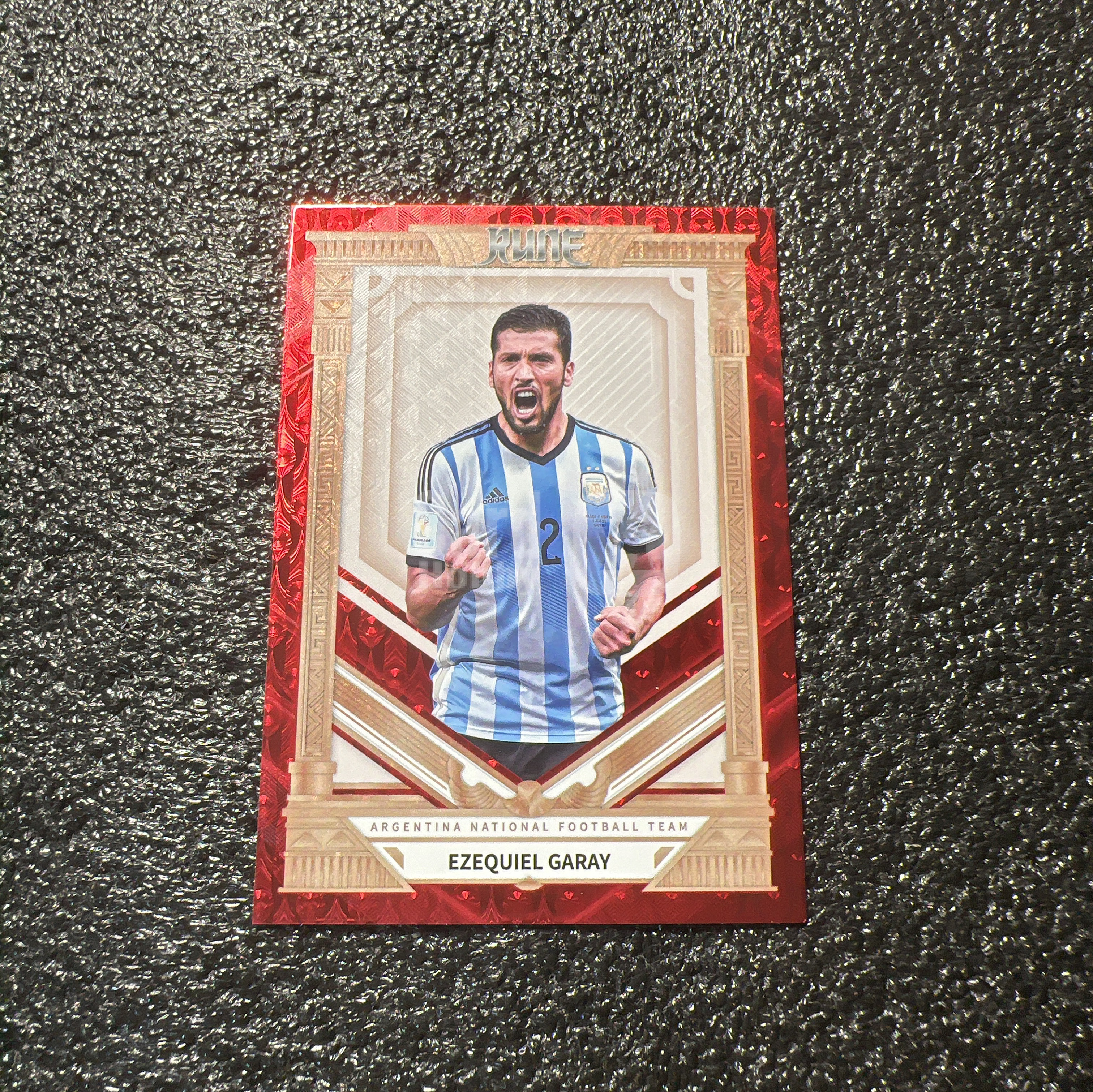 【足球代拍】2025 Herock Argentina Rune Ezequiel Garay 埃塞基耶尔 加雷 低编 1/5 5编 首编 收藏必备 只发顺丰 W018