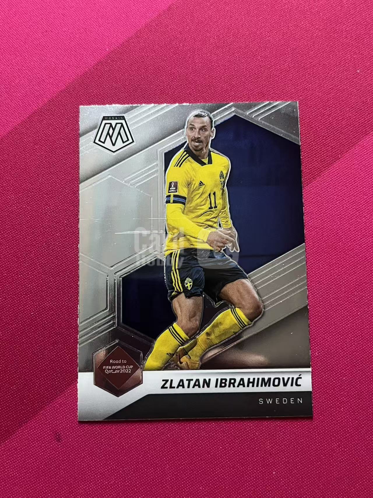 2021-22 Panini Mosaic FIFA Zlatan Ibrahimovic #90 伊布拉希莫维奇 瑞典 马赛克 世界杯 AC米兰 伊布 曼联 世界杯马赛克 B211