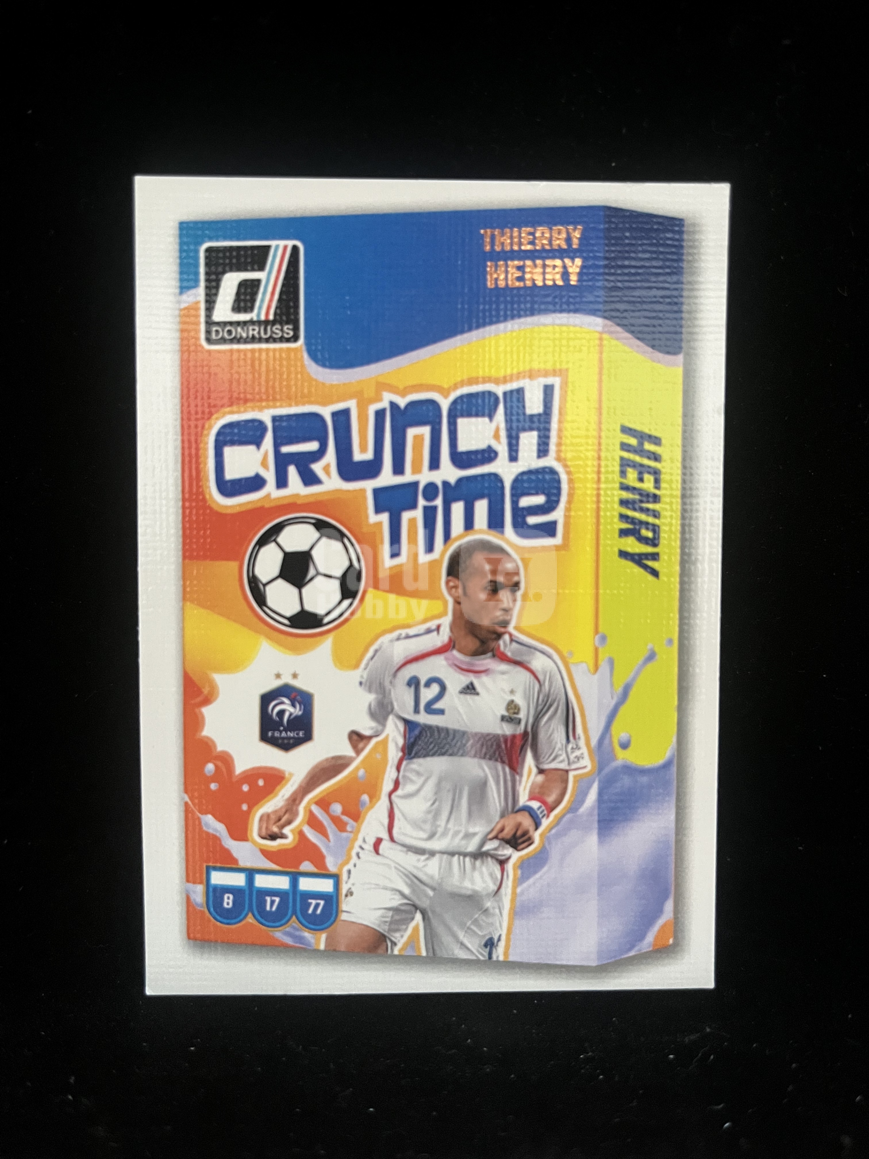 免费代拍 2024 Donruss International 亨利 Thierry Henry Crunch Time 卡品如图#A804