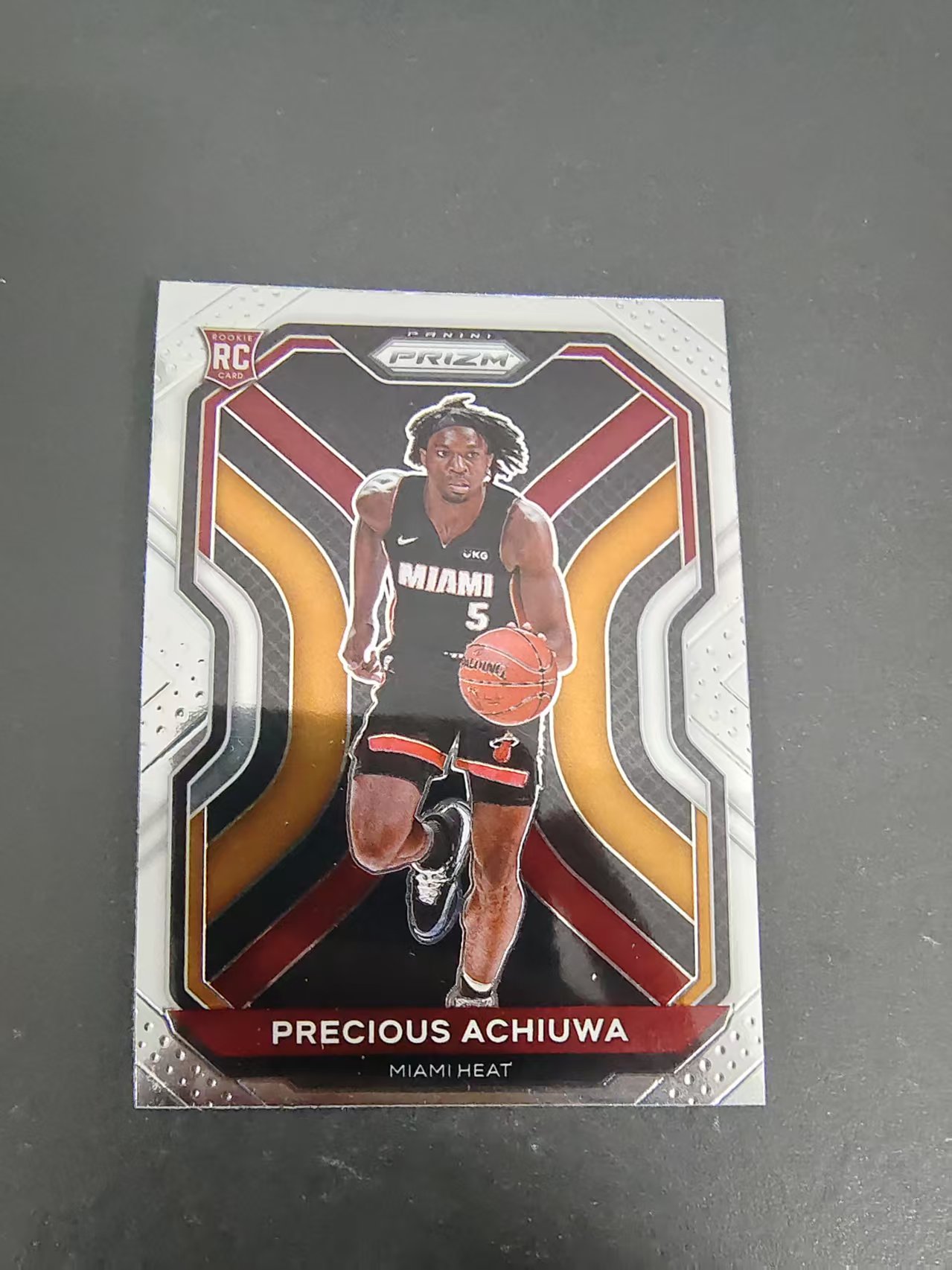 【可合并,不累计】2020-21 Panini Prizm Precious Achiuwa RC 阿丘瓦 热火 新秀 PZ 划痕 边角微瑕 介意勿拍 #294