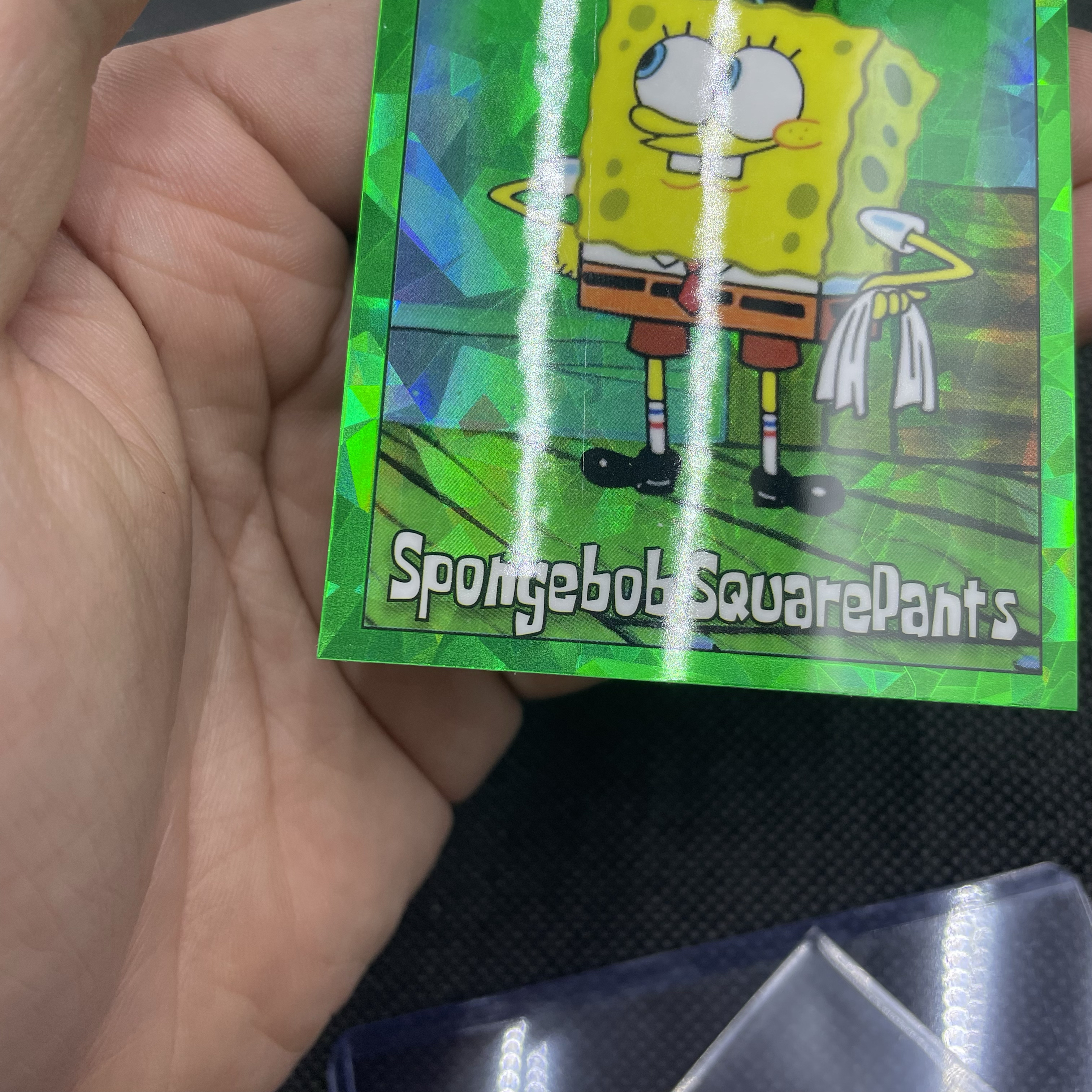 2025 Topps Chrome Spongebob Squarepants 【无界代卖】25周年 海绵宝宝 25/99编 绿折 绿碎冰折 可爱选图 人气角色 品如图 不累计 大鱼