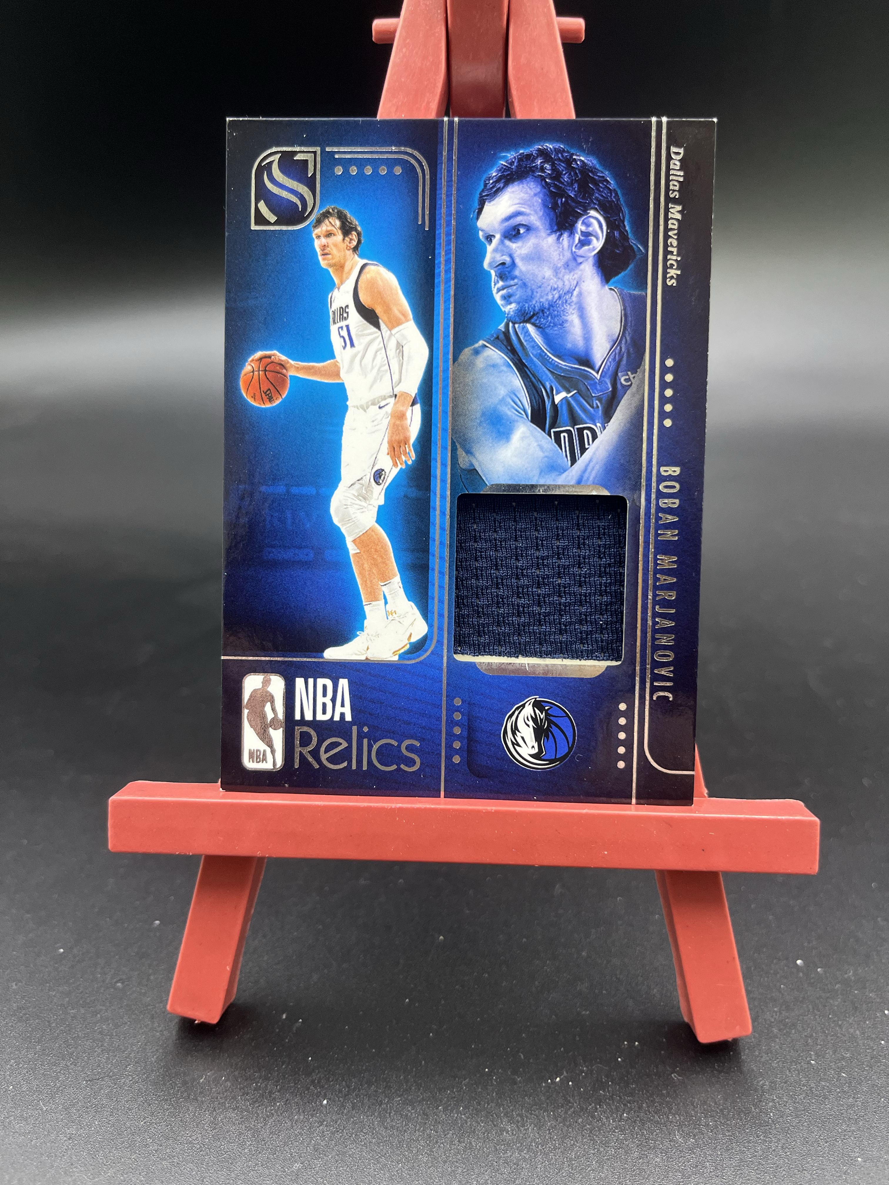 2024-25 panini Silhouette boban marjanovic 剪影 独行侠 博班 马扬诺维奇 NBA relics 球衣物料切割 GU亲穿落场 卡品如图【优质物料专场】04WZ