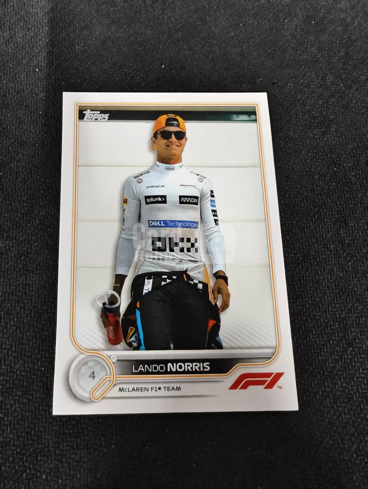 2022 Topps Chrome F1 Lando Norris 兰多 诺里斯 迈凯伦车队 划痕 边角瑕疵 @36