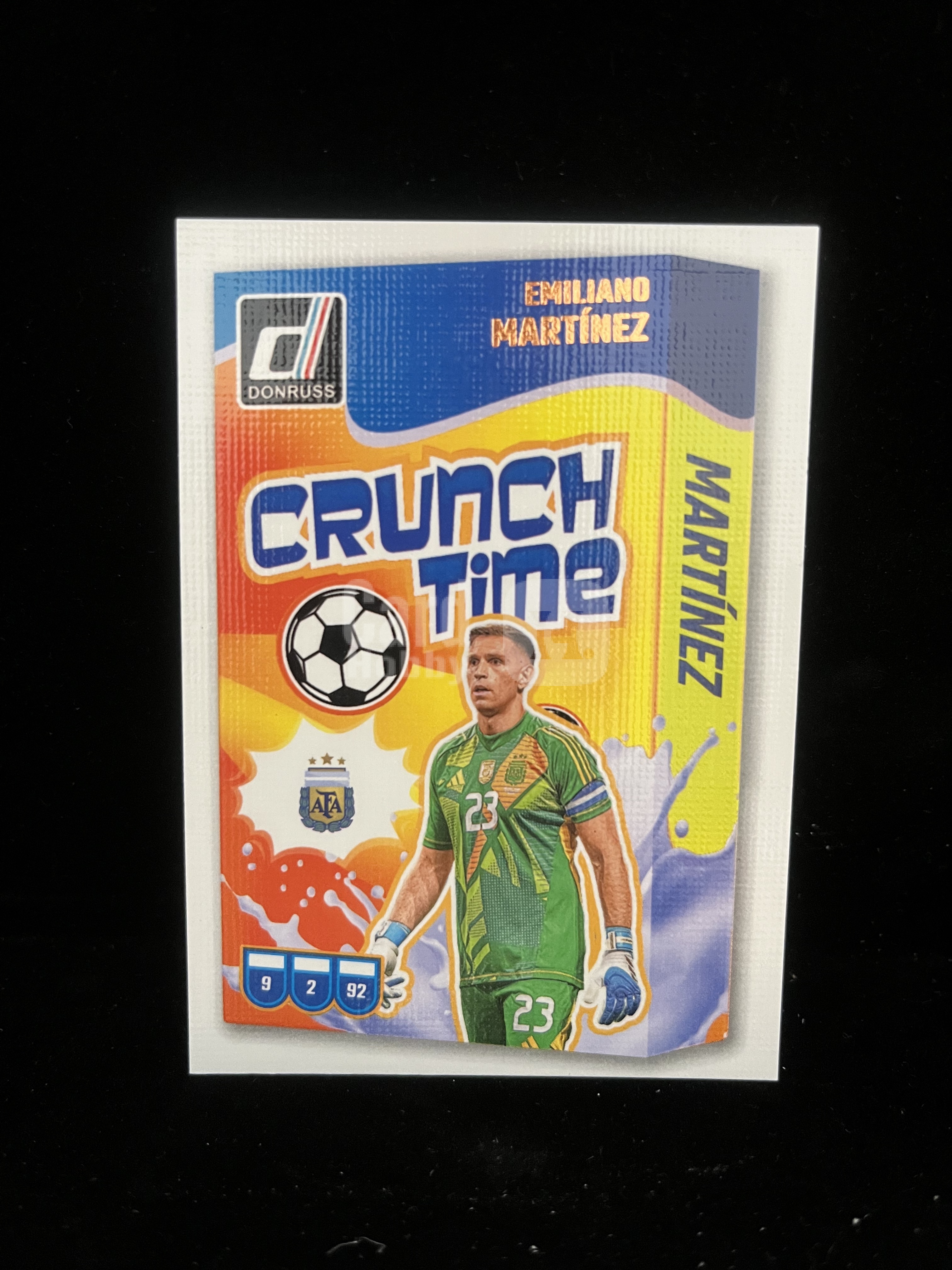 免费代拍 2023 Donruss International 马丁内斯 Emiliano Martínez Crunch Time 卡品如图#C396
