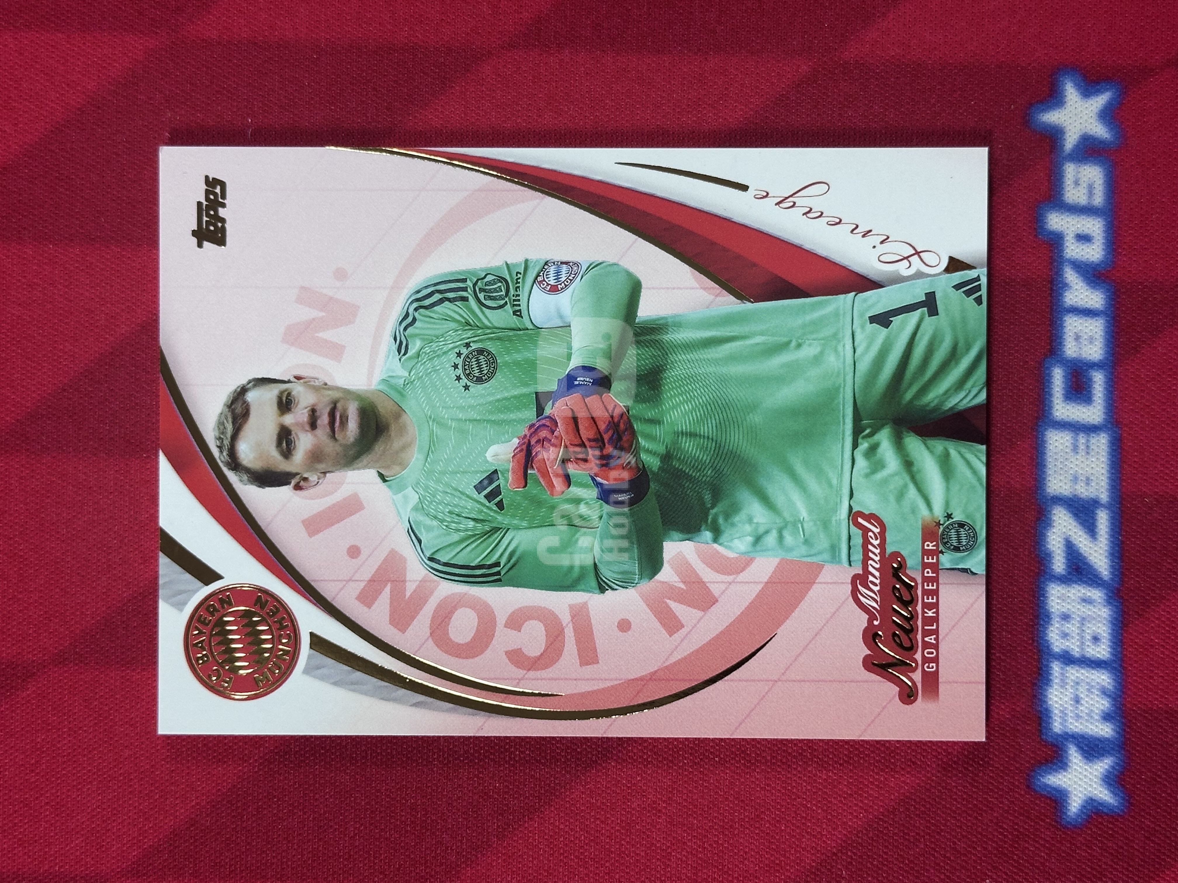 2025-26 Topps Lineage FC Bayern Manuel Neuer 曼努埃尔 诺伊尔 小新 德国 拜仁 Base Icons 现役球员 拜仁 血统队盒【南部之星】麦生