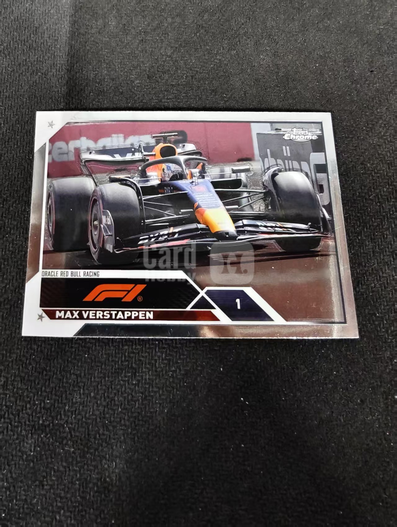 2023 Topps Chrome F1 Max Verstappen 维斯塔潘 红牛 划痕 边角瑕疵 #102
